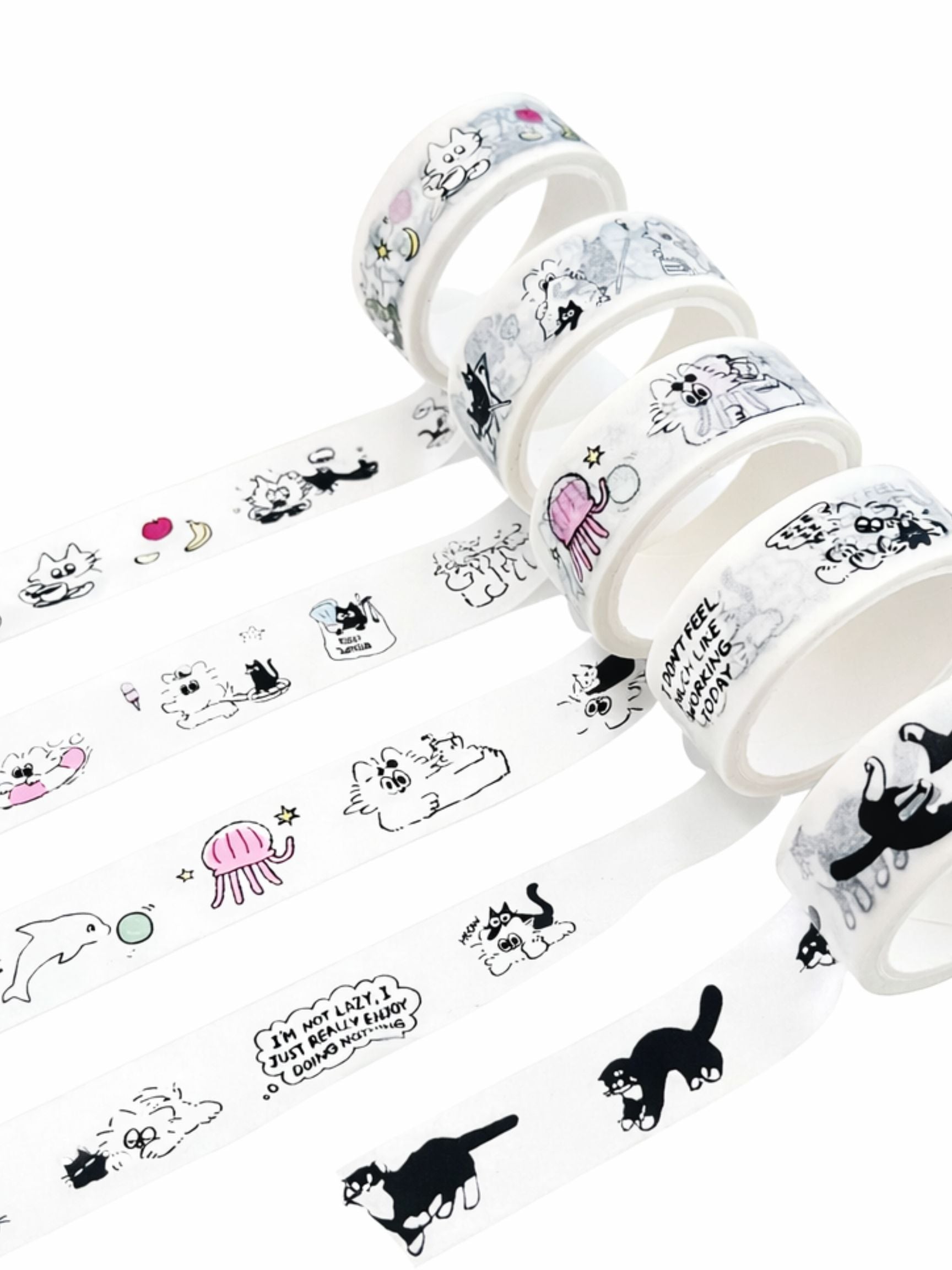 huginn Playful Pets Washi Tape Series
