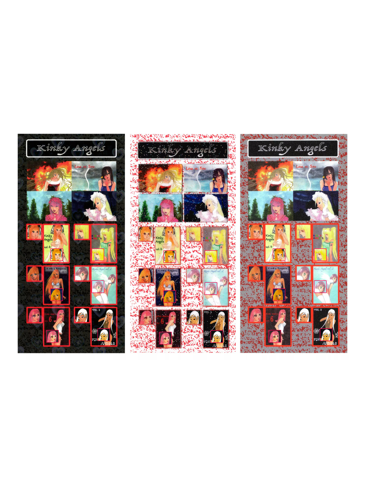 Niptong Kinky Angels Stickers