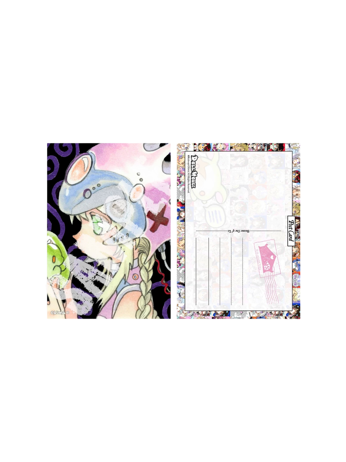 RUKAWAZ x Oliwa Doll House Postcard