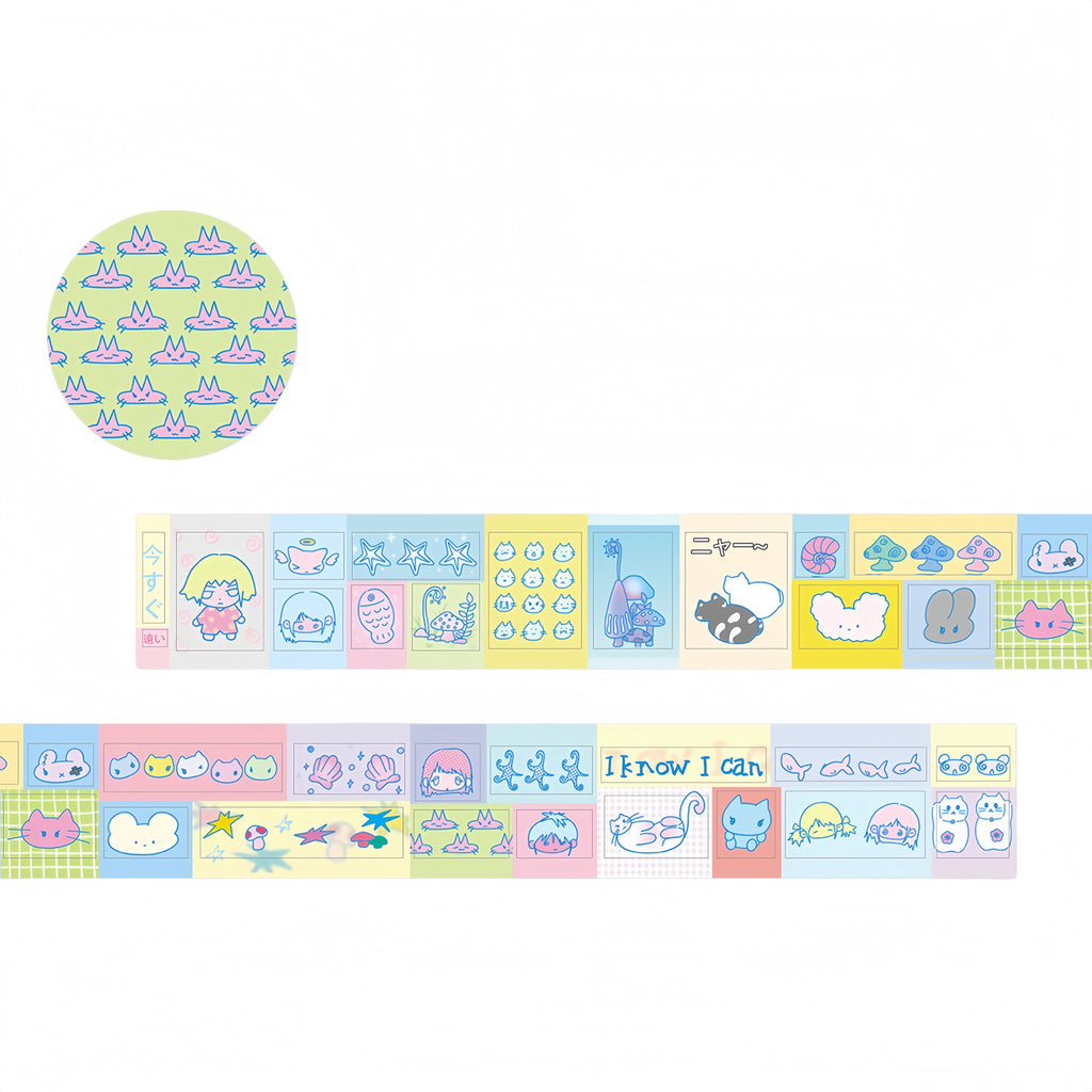 WakaWaka Diary Washi Tape