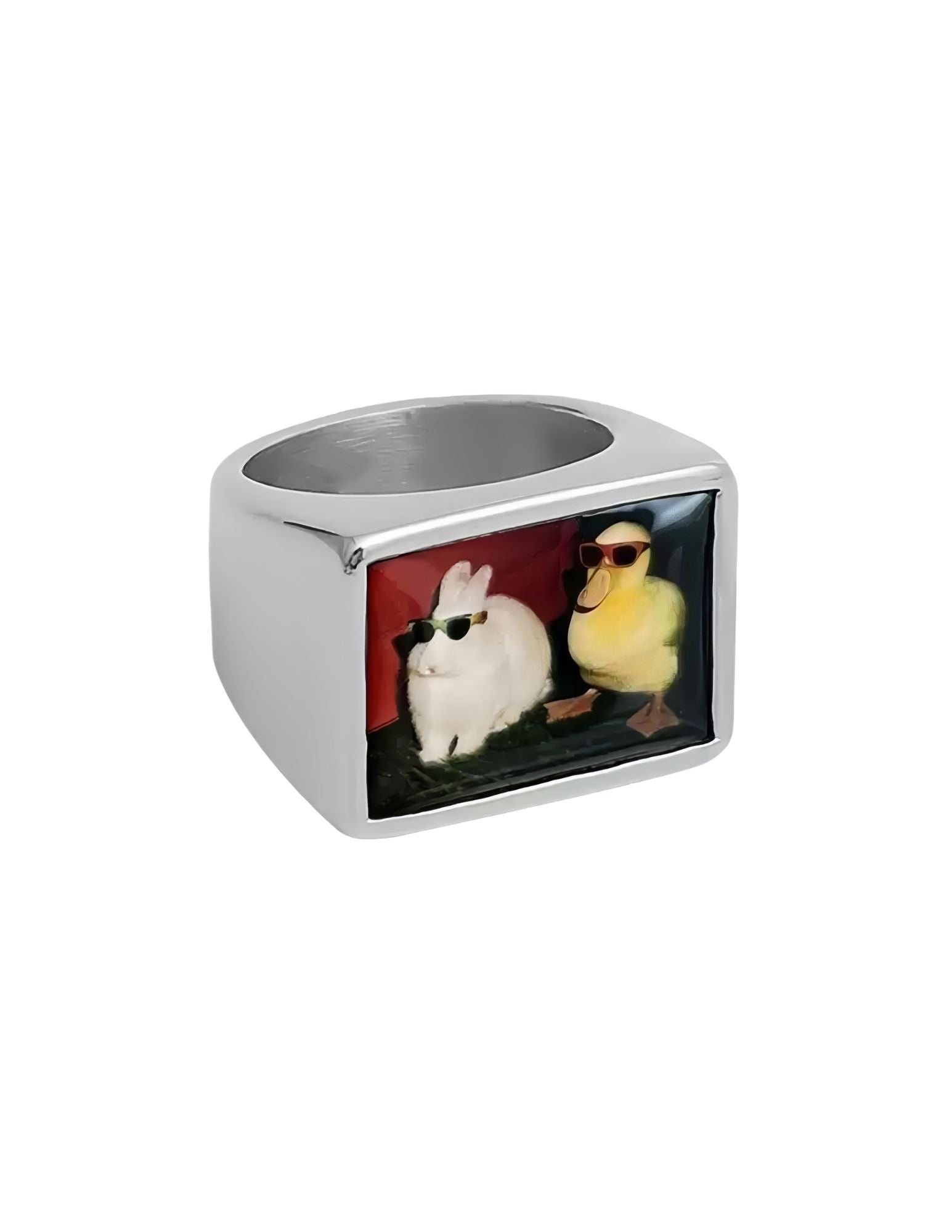 CHICHABOOM Street Snapshot Square Ring