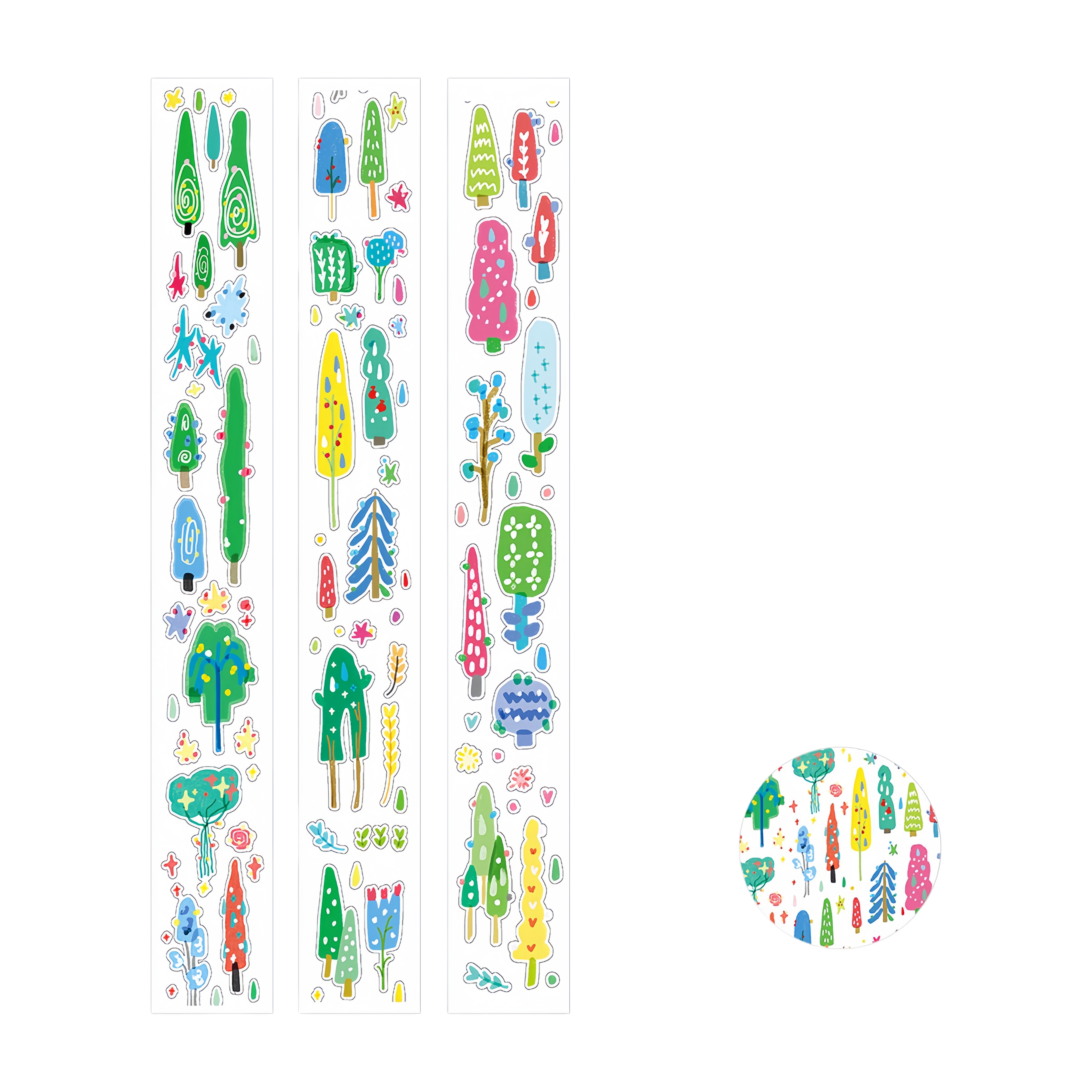 WakaWaka Summer Memo Sticker Washi Tape