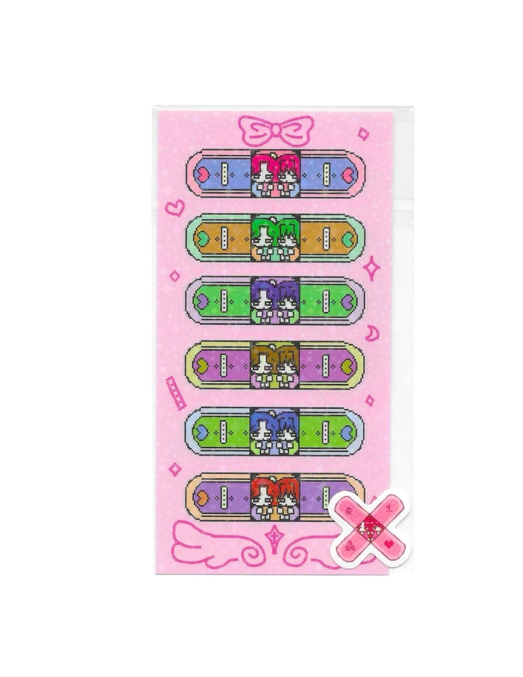 Pipoo Pixel Cure Couple Bandage Stickers