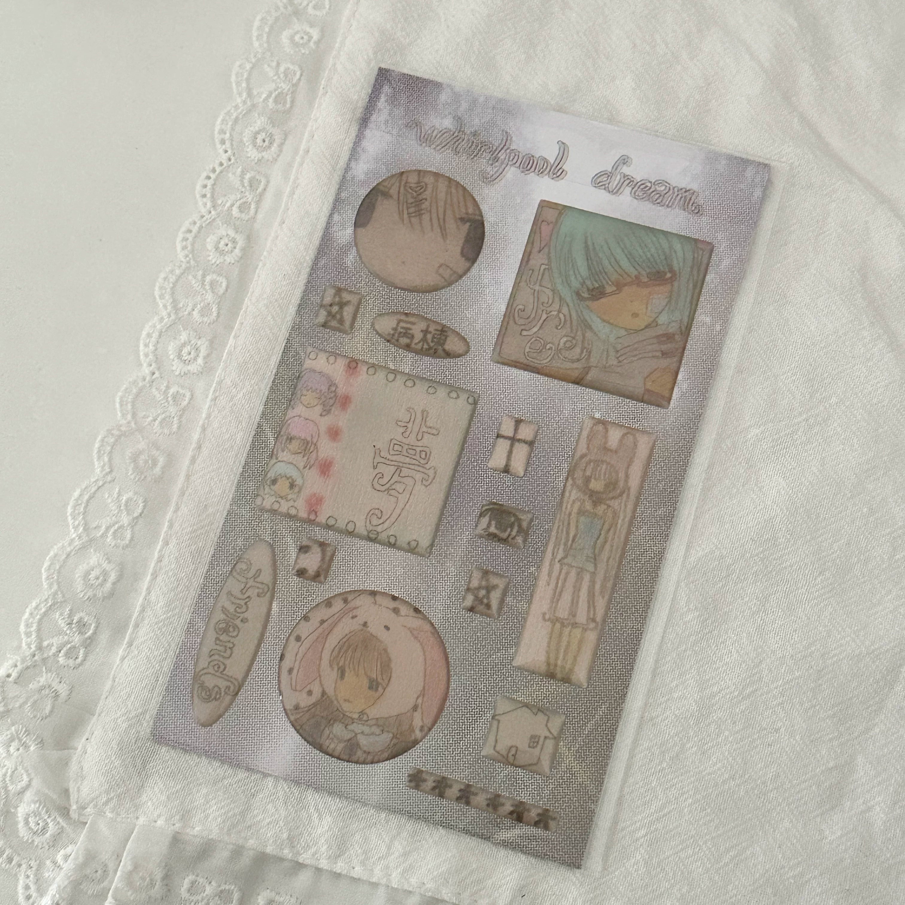 Nemony Spiral Dream Resin Sticker
