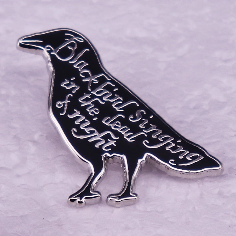 Blackbird Song Pin