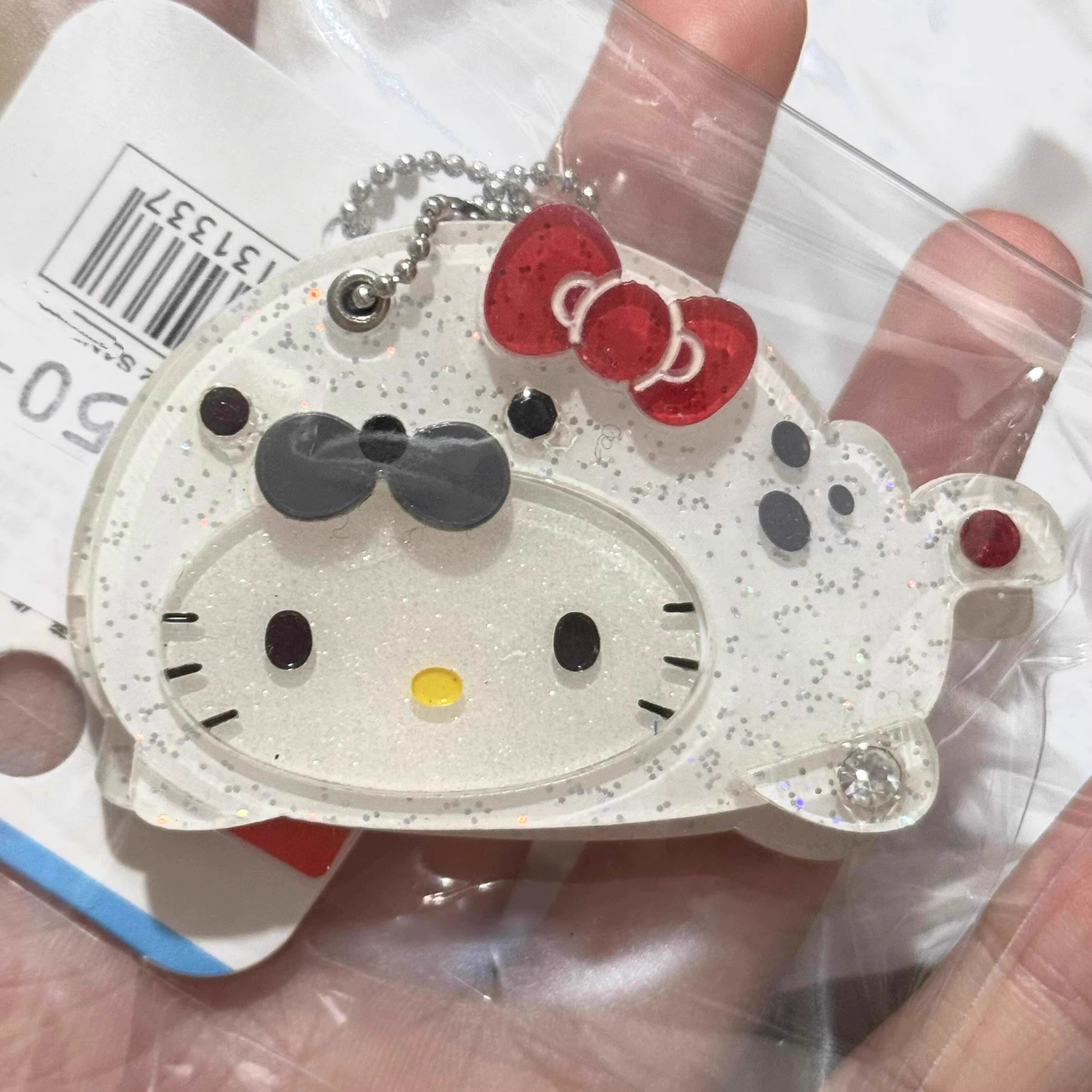 Hello Kitty Costume Mirror Keychain