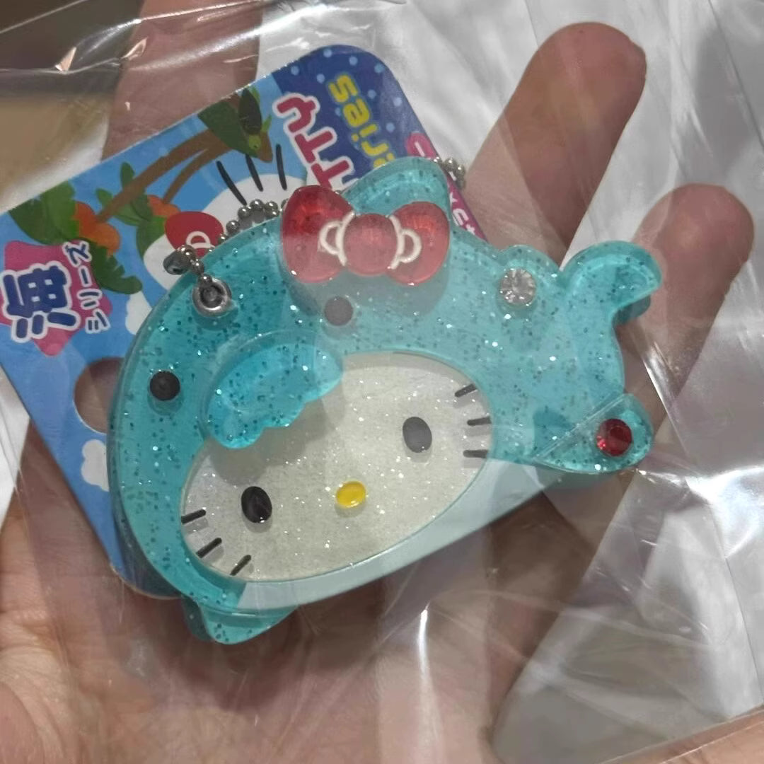 Hello Kitty Costume Mirror Keychain