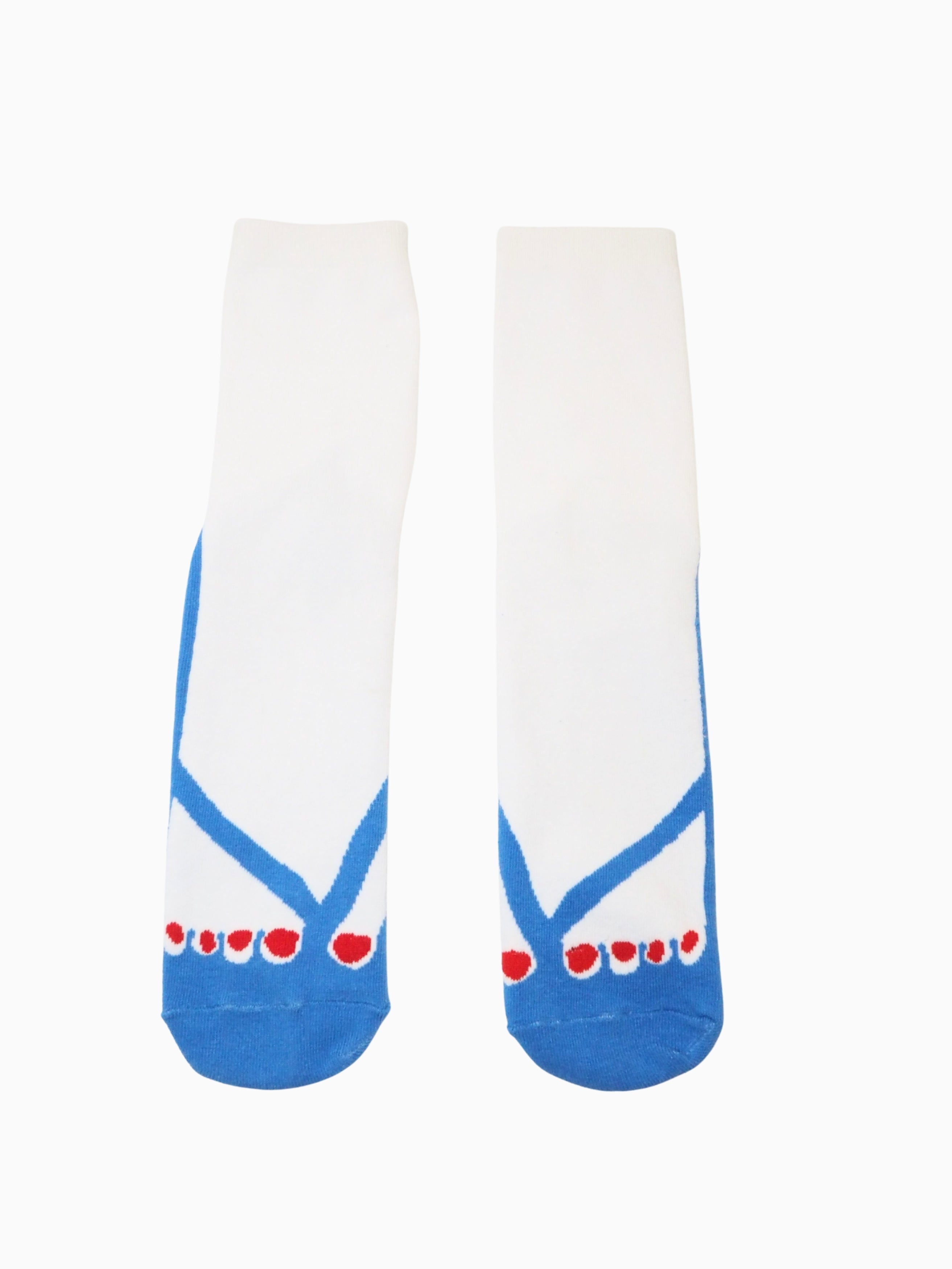 Blue Flip Socks