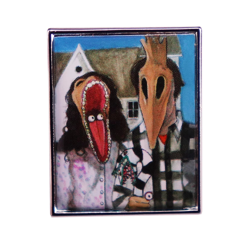 Beetlejuice Couple Pin