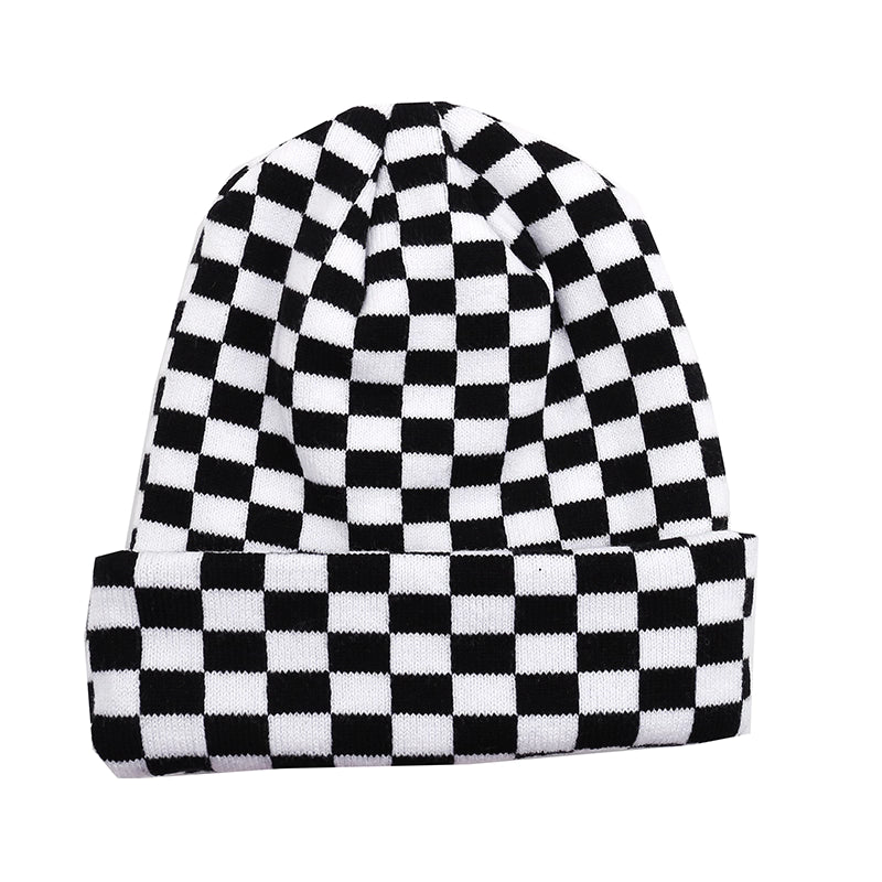 Checkerboard Beanie