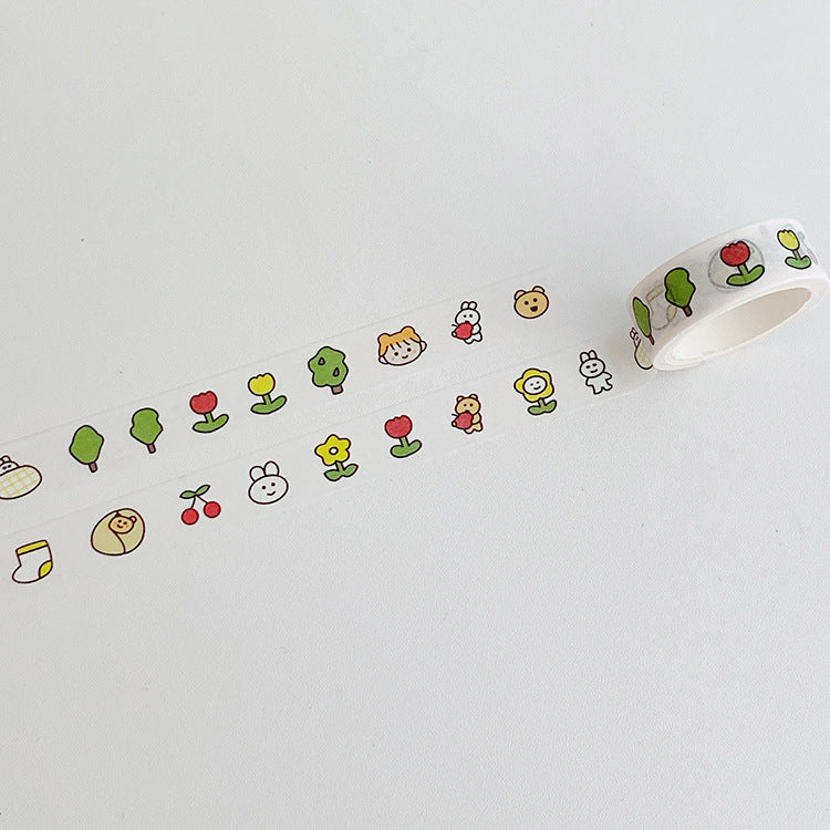 Garden Friends Washi Tape Series