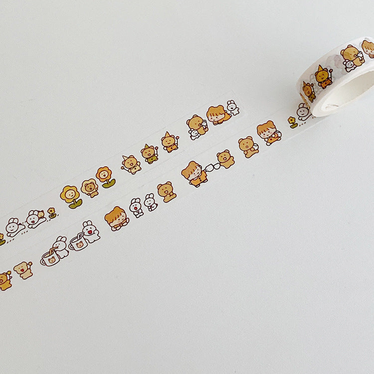 Garden Friends Washi Tape Series