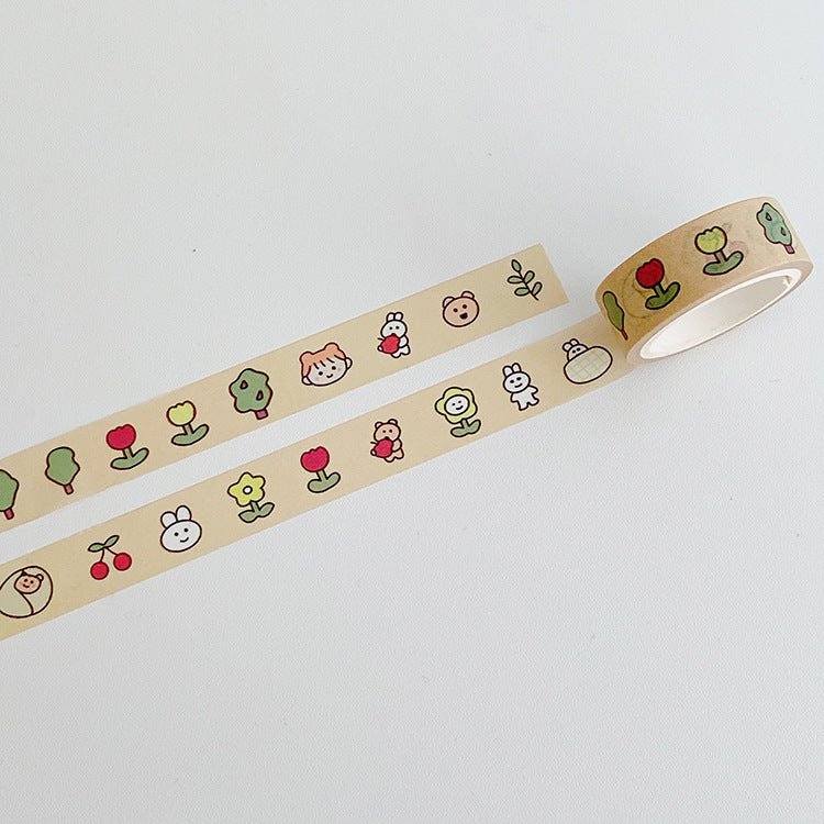 Garden Friends Washi Tape Series