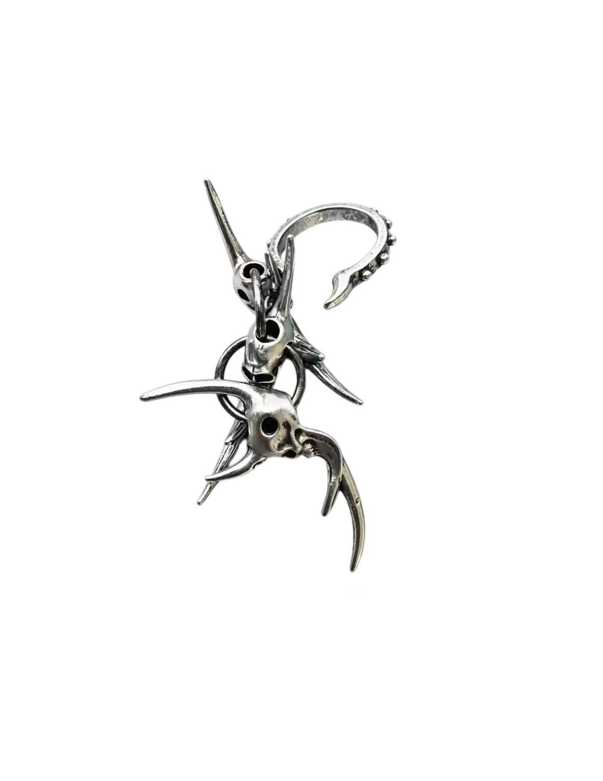 Skull Chain Ring