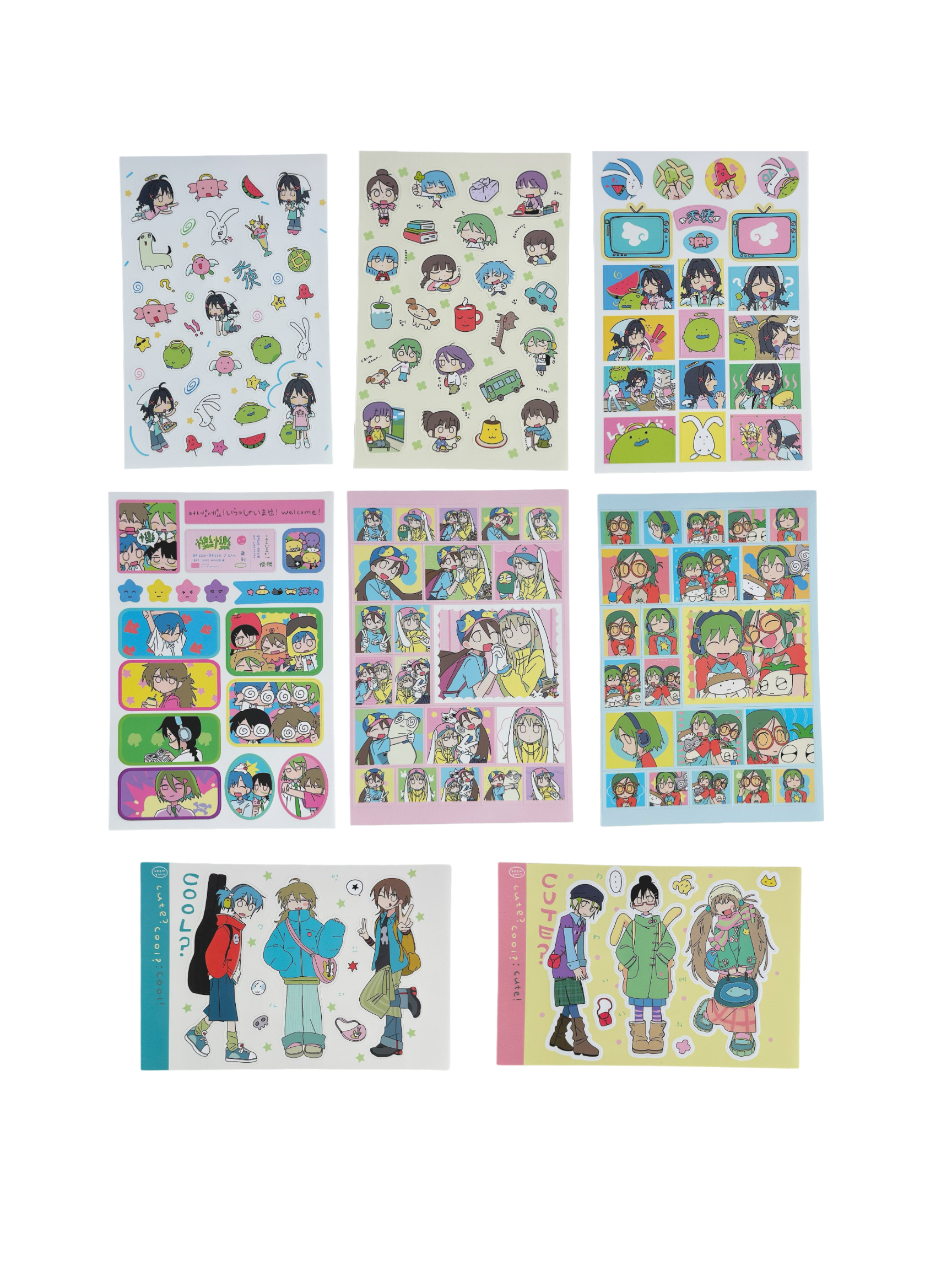 Keemyurii Girls Daily Stiker
