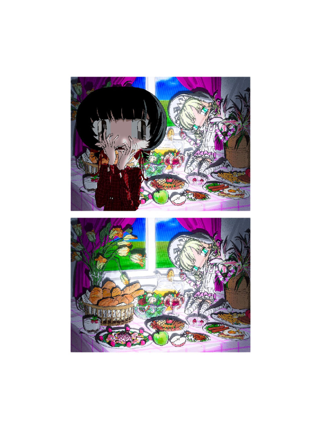 pipoox7:45 Startled Lenticular Card
