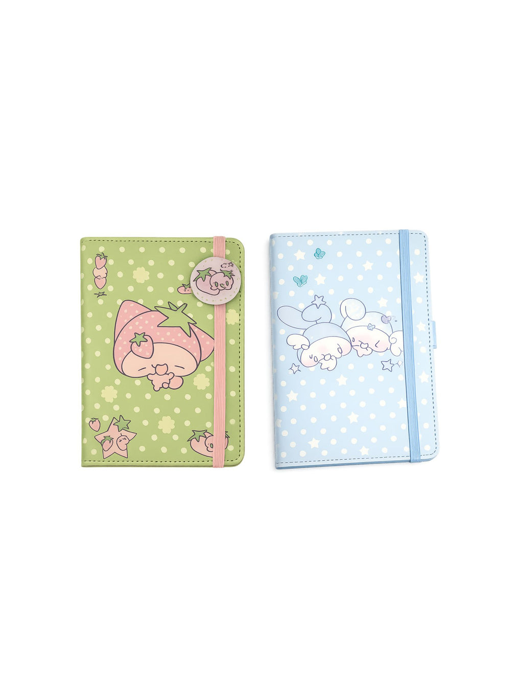 Human & Salted Jam Bunny Polka Dot Passport Wallet