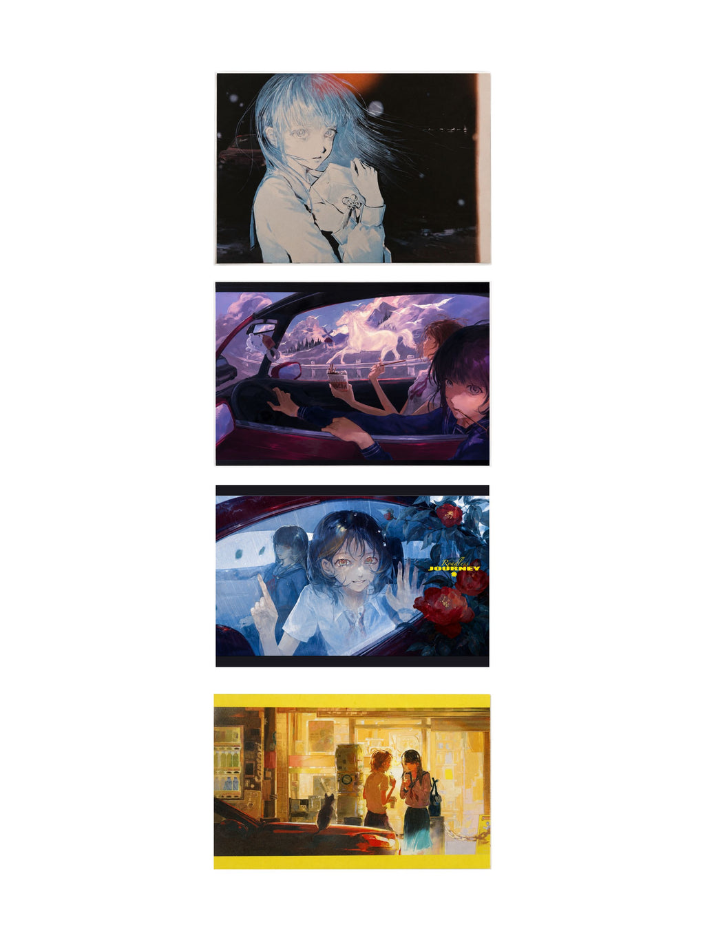 N3K0 "ROADLESS" Postcard Series