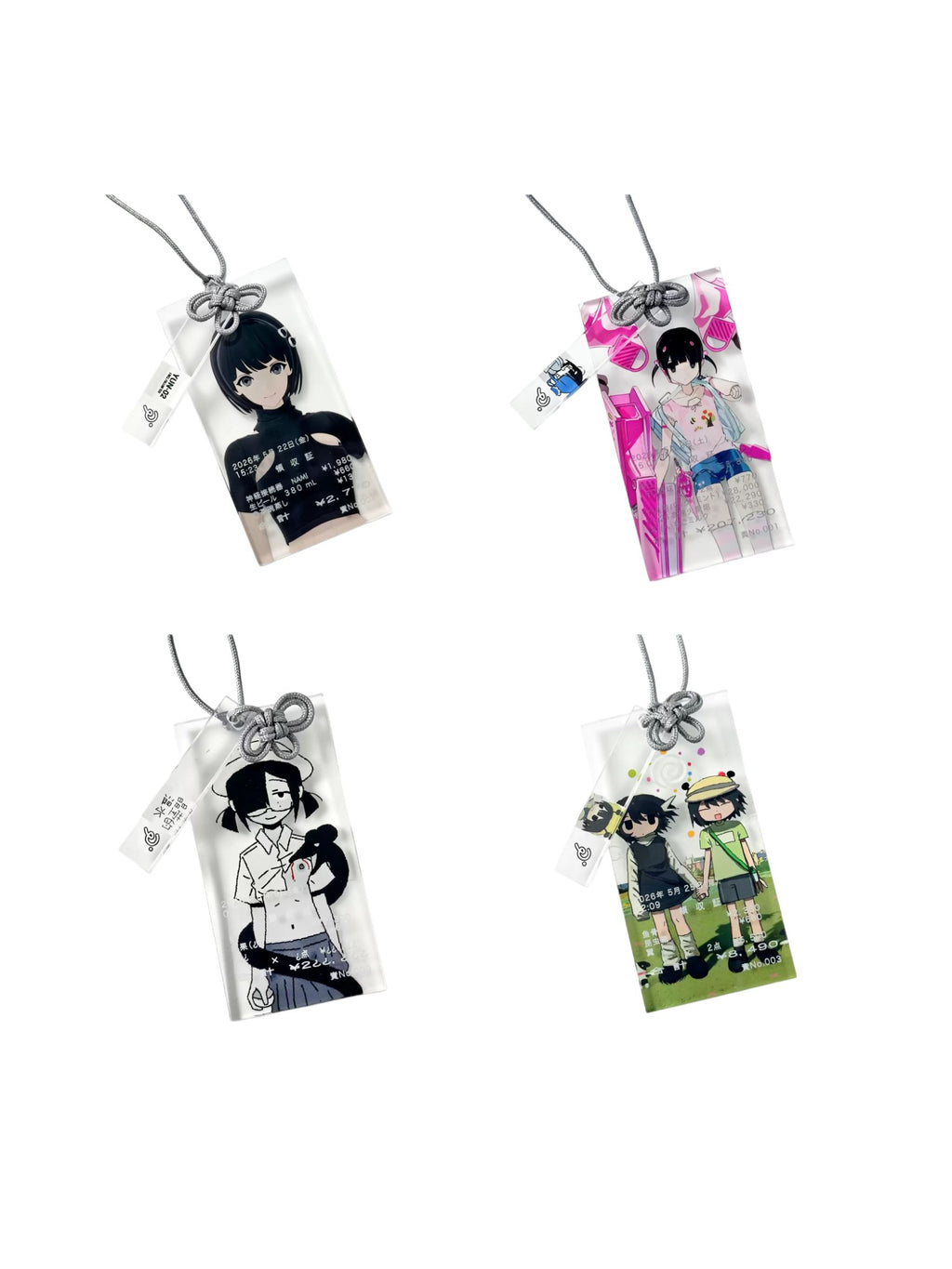 PipooxArtist Safe Receipt Keychain