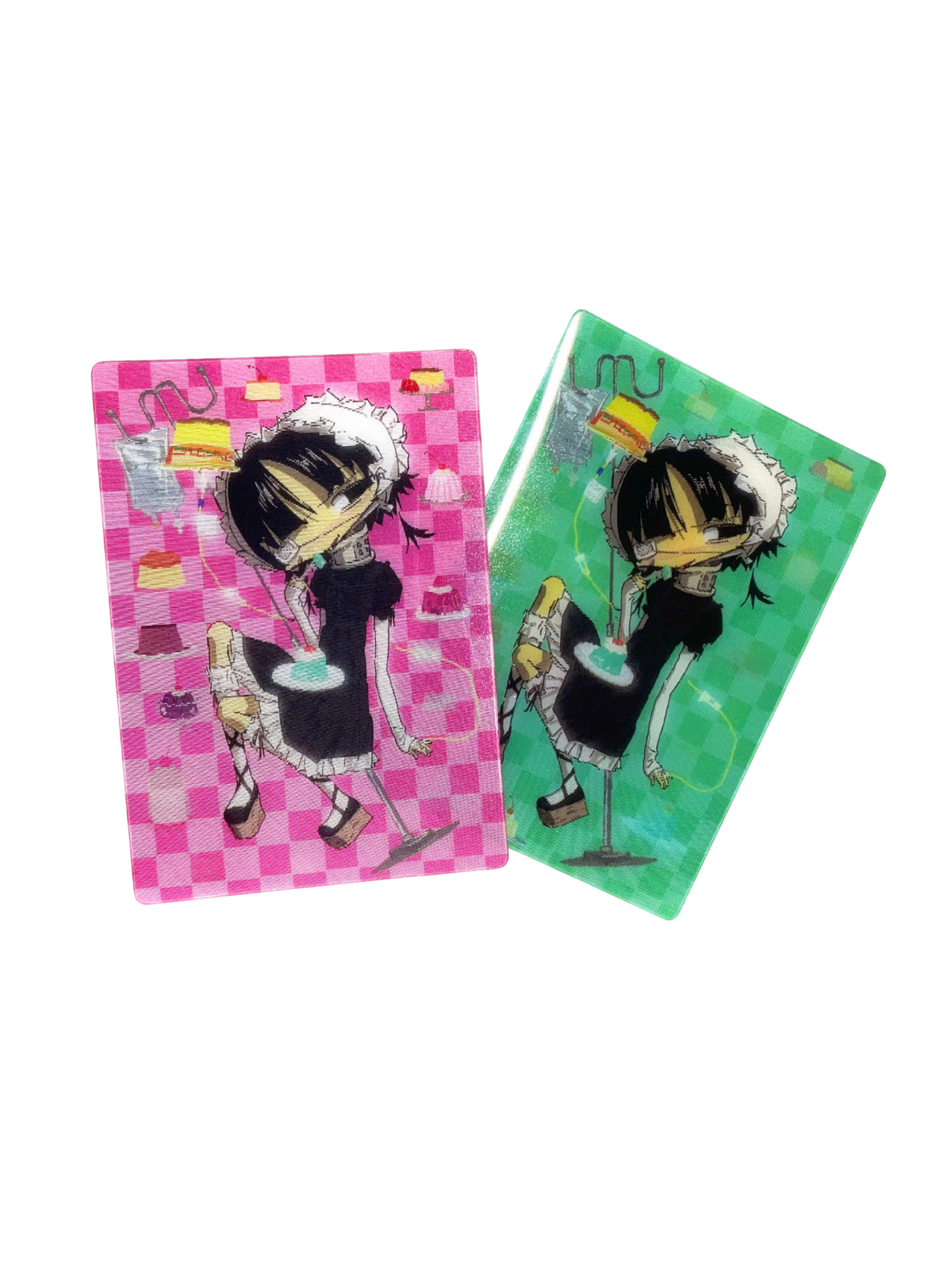 PiPOOx7:45 pudding Lenticular Card
