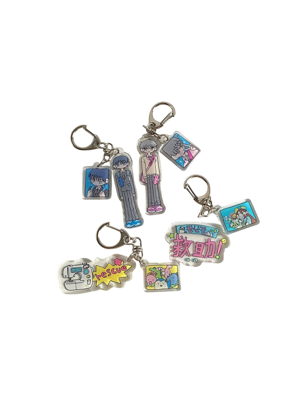 Tiny Mood Keychain