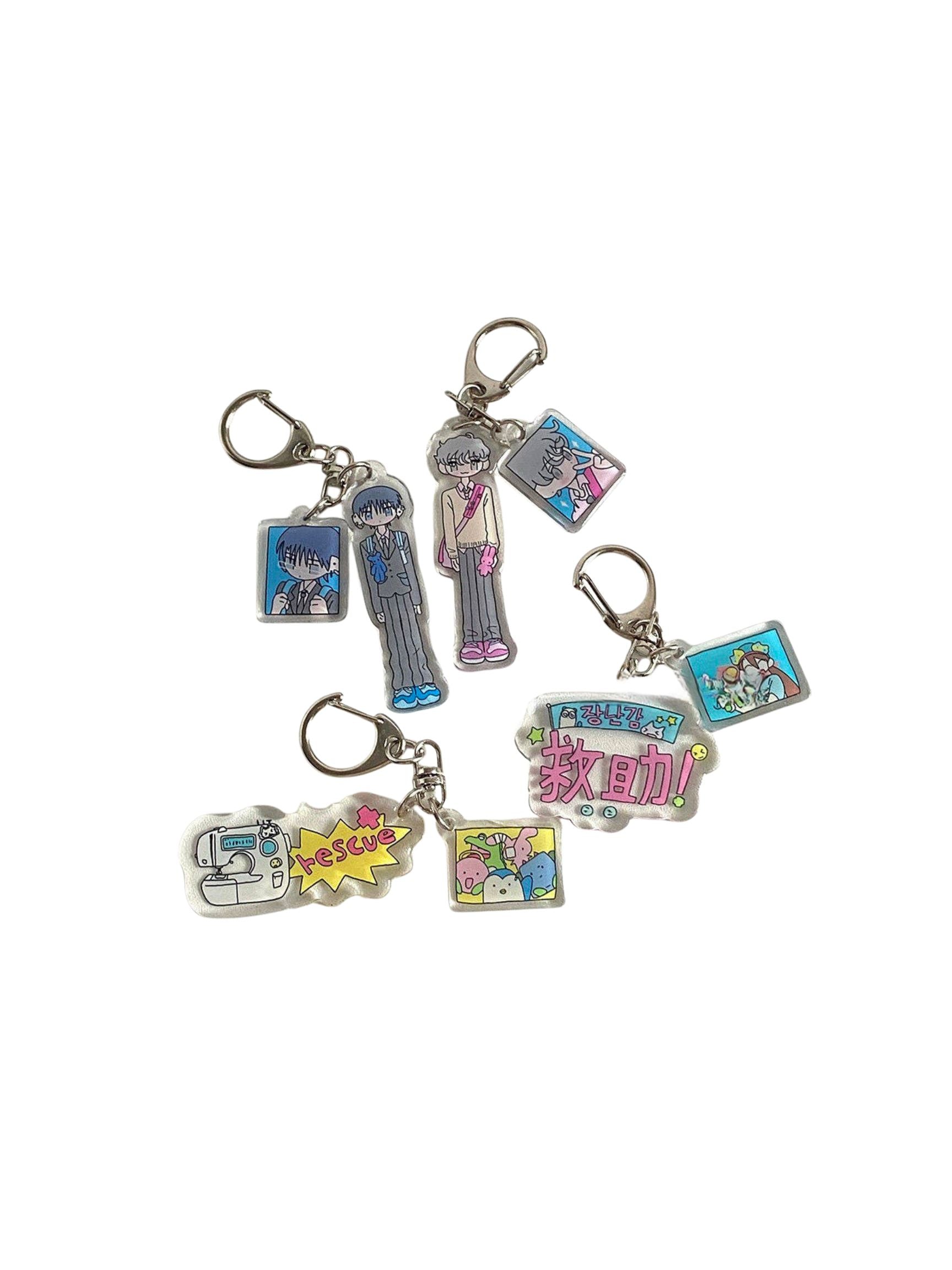 Tiny Mood Keychain