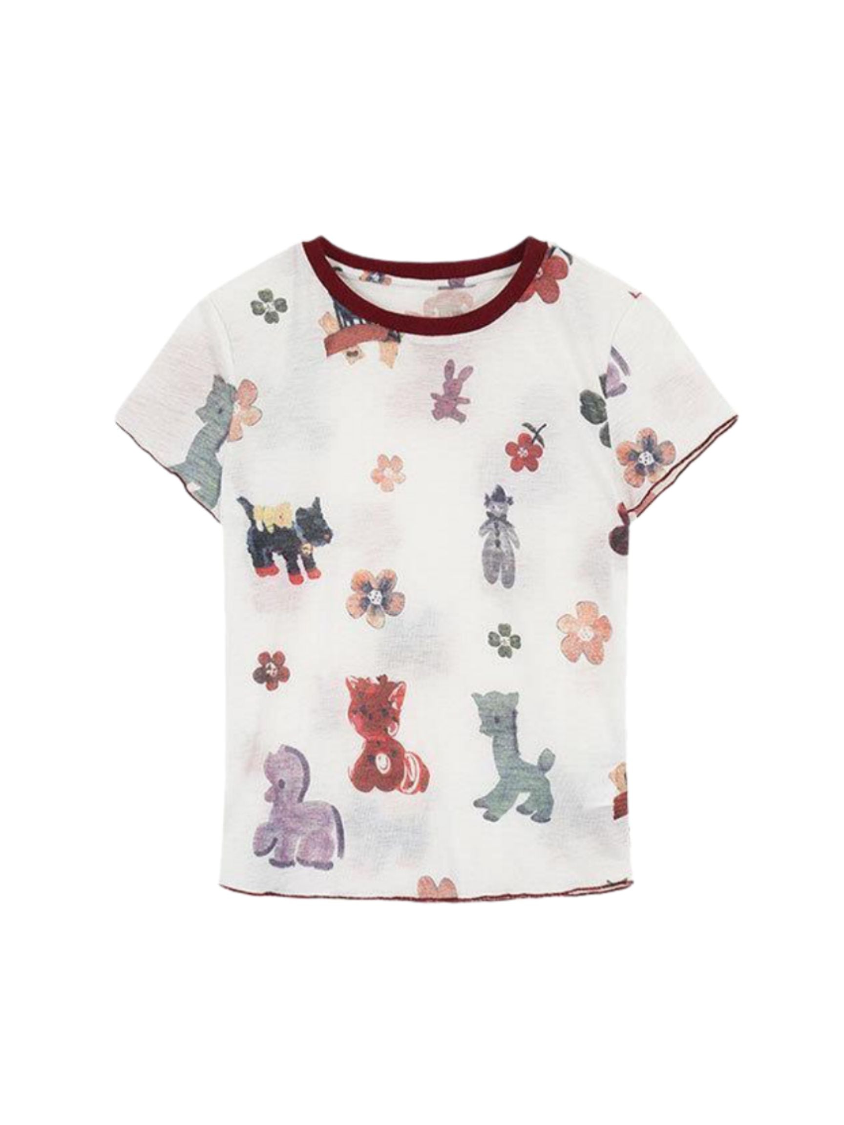 Little Friends Mesh Top