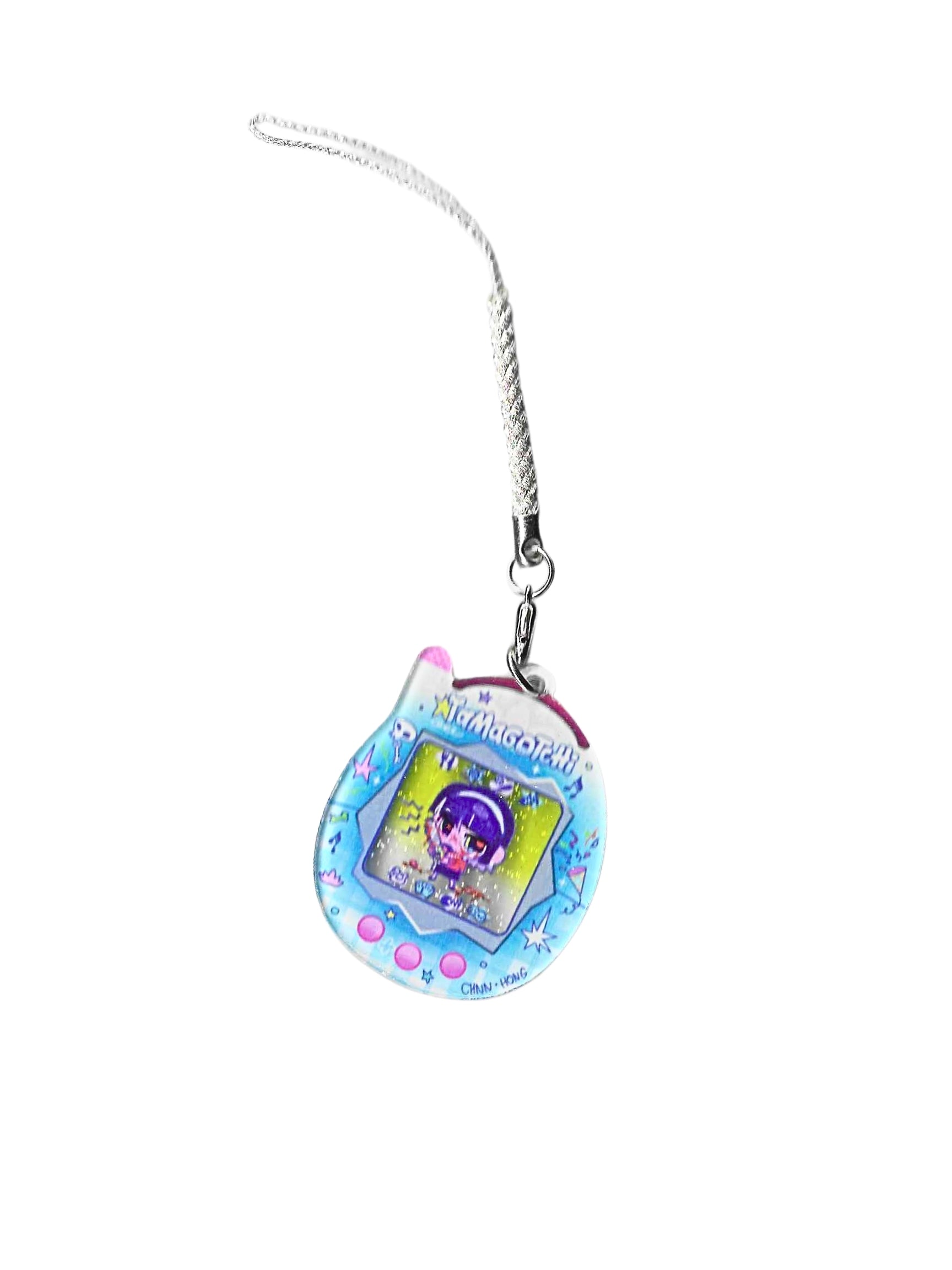 Pepeko Chunhong Inside Tamagotchi Keychain