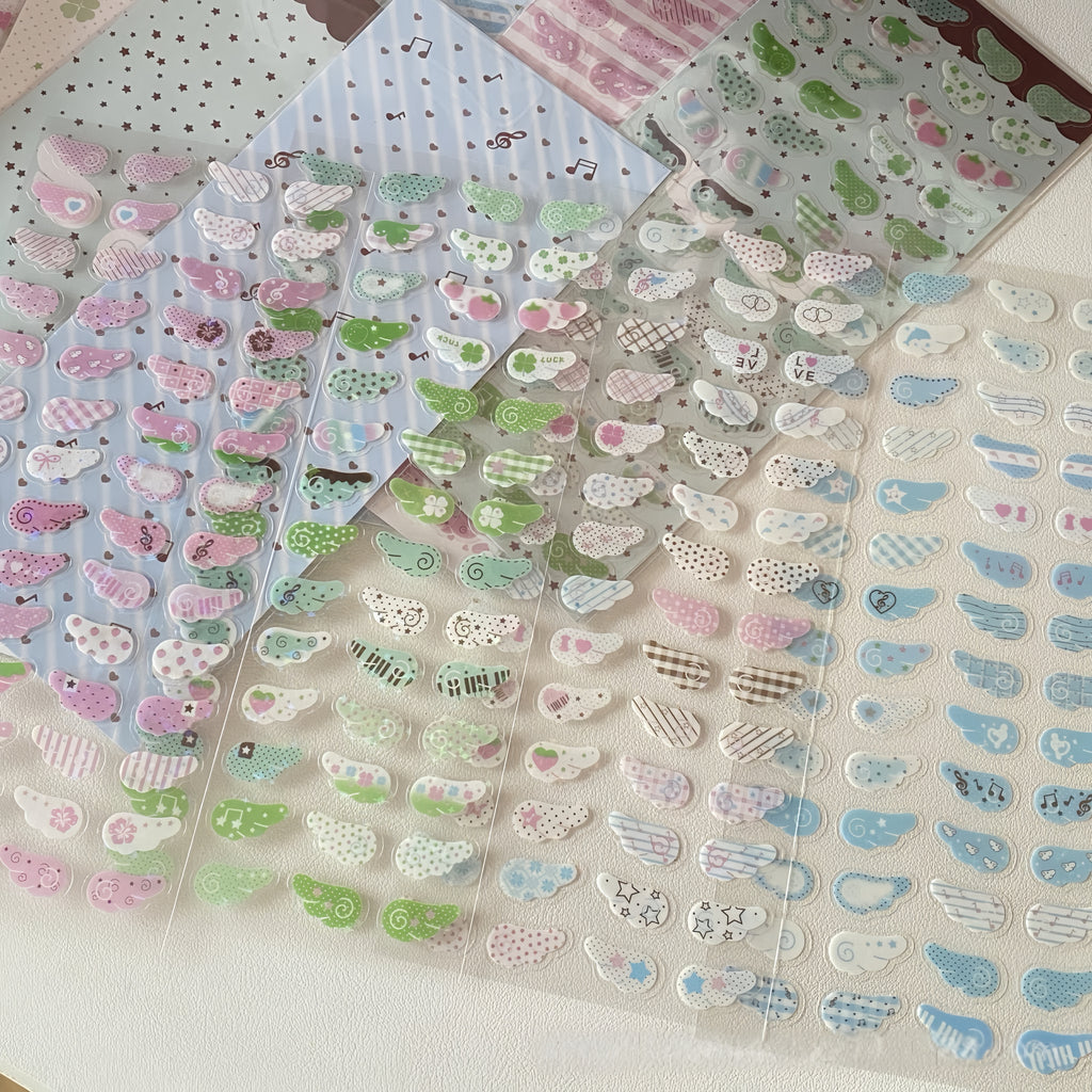 2D Wing Stickers Collection