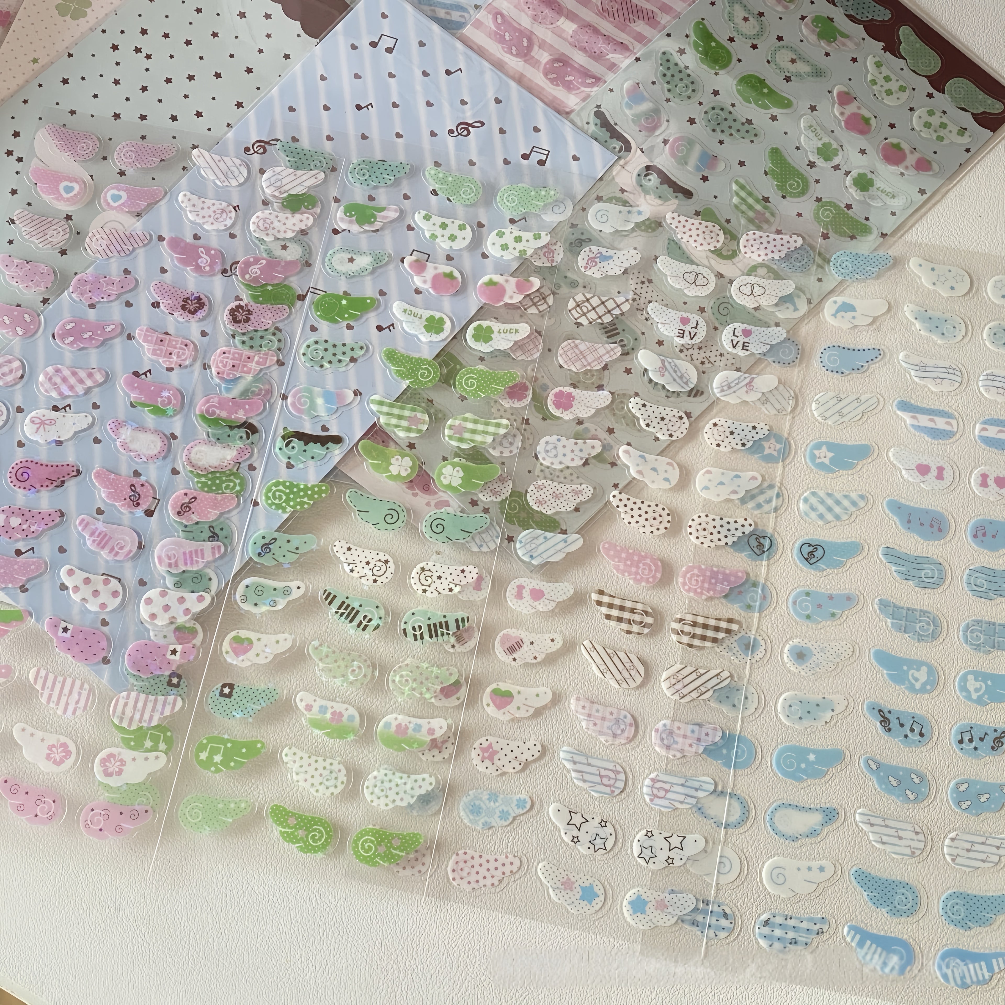 2D Wing Stickers Collection