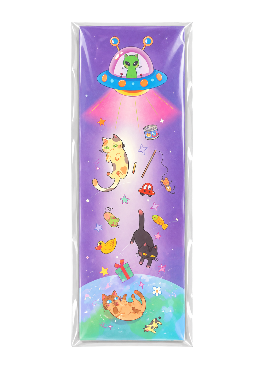 Xizi Alien cat bookmark