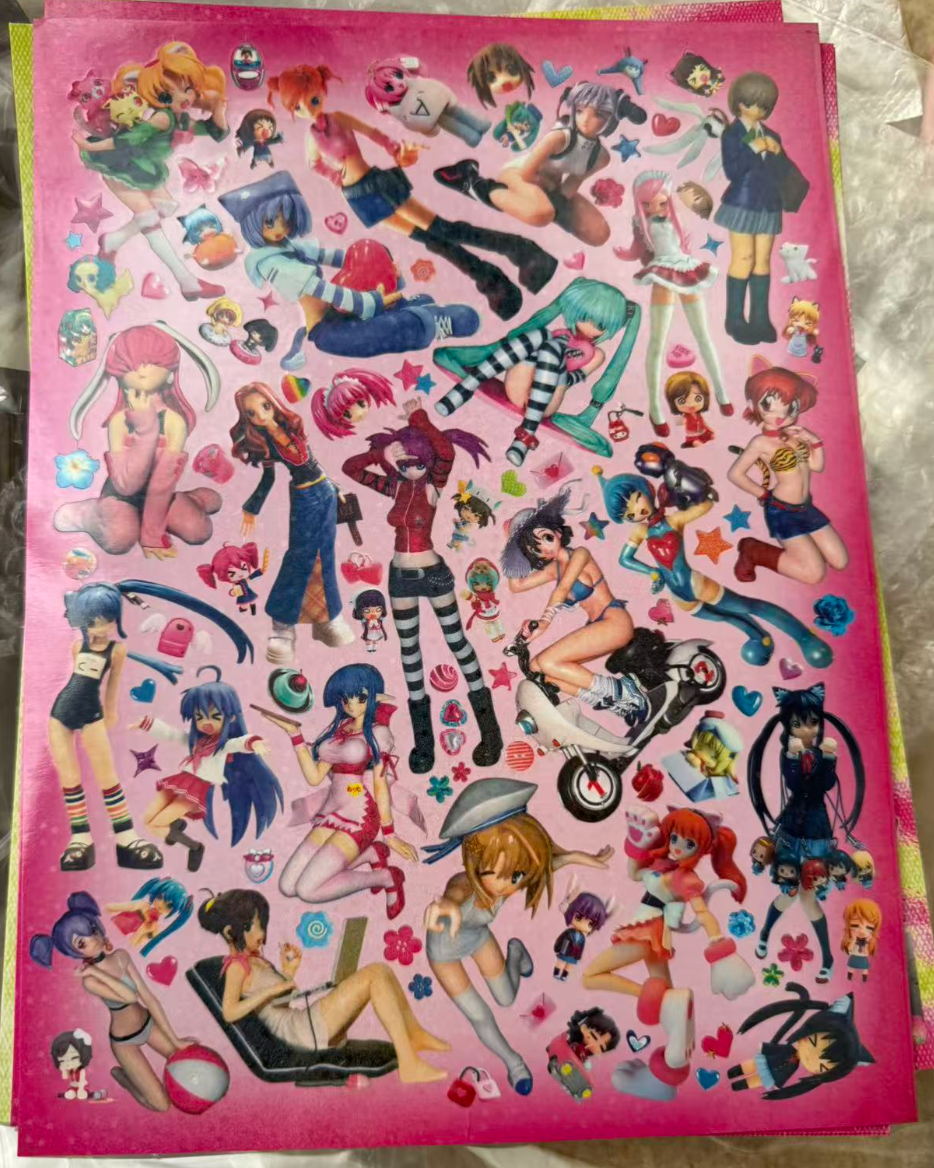 DOL Girl Collage Sticker