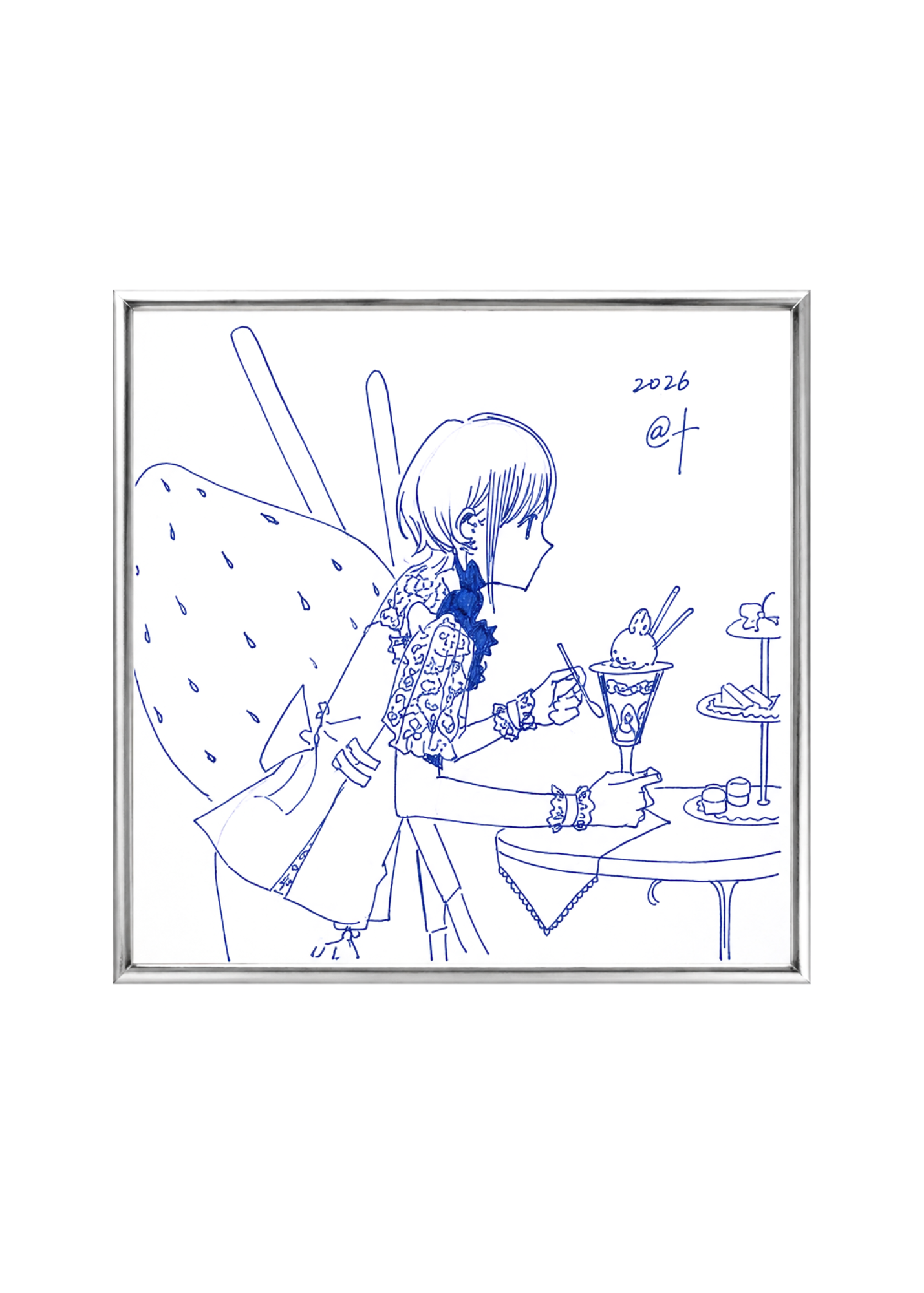 十 Original Hand-Drawn Shikishi
