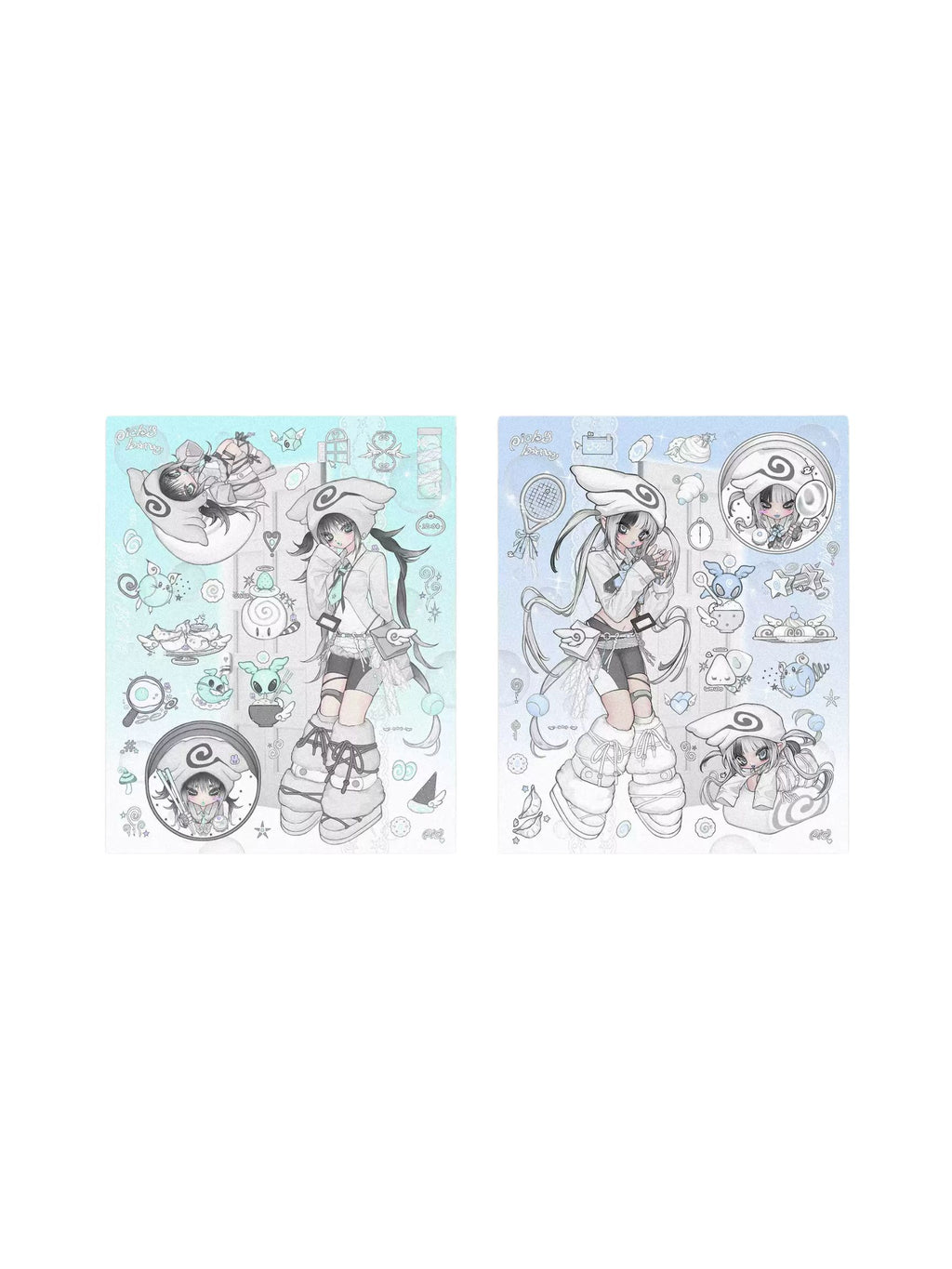 Pickybone Noodle Roll House Sticker