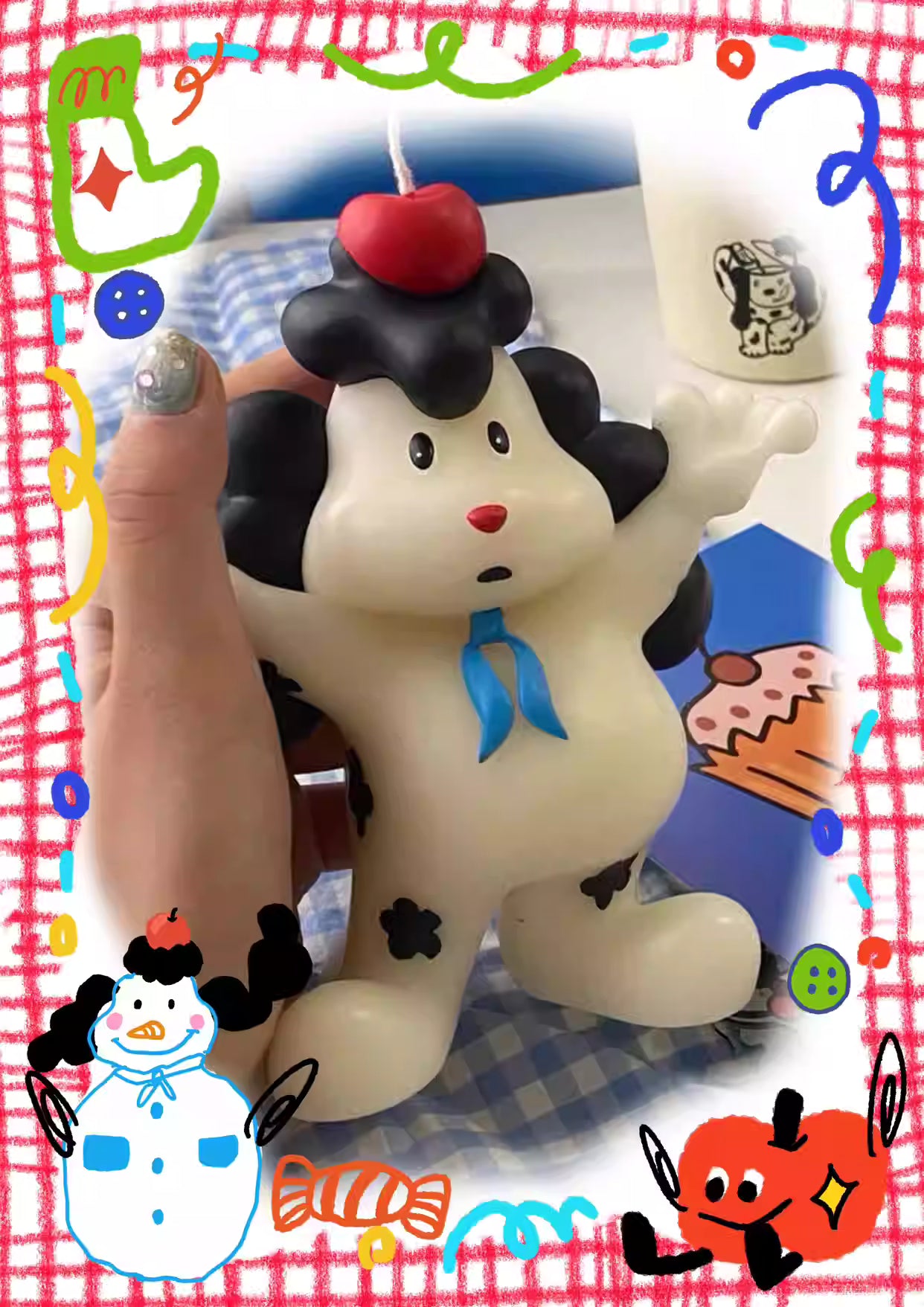 Huamn & Salted Jam Banbi the Puppy Scented Candle