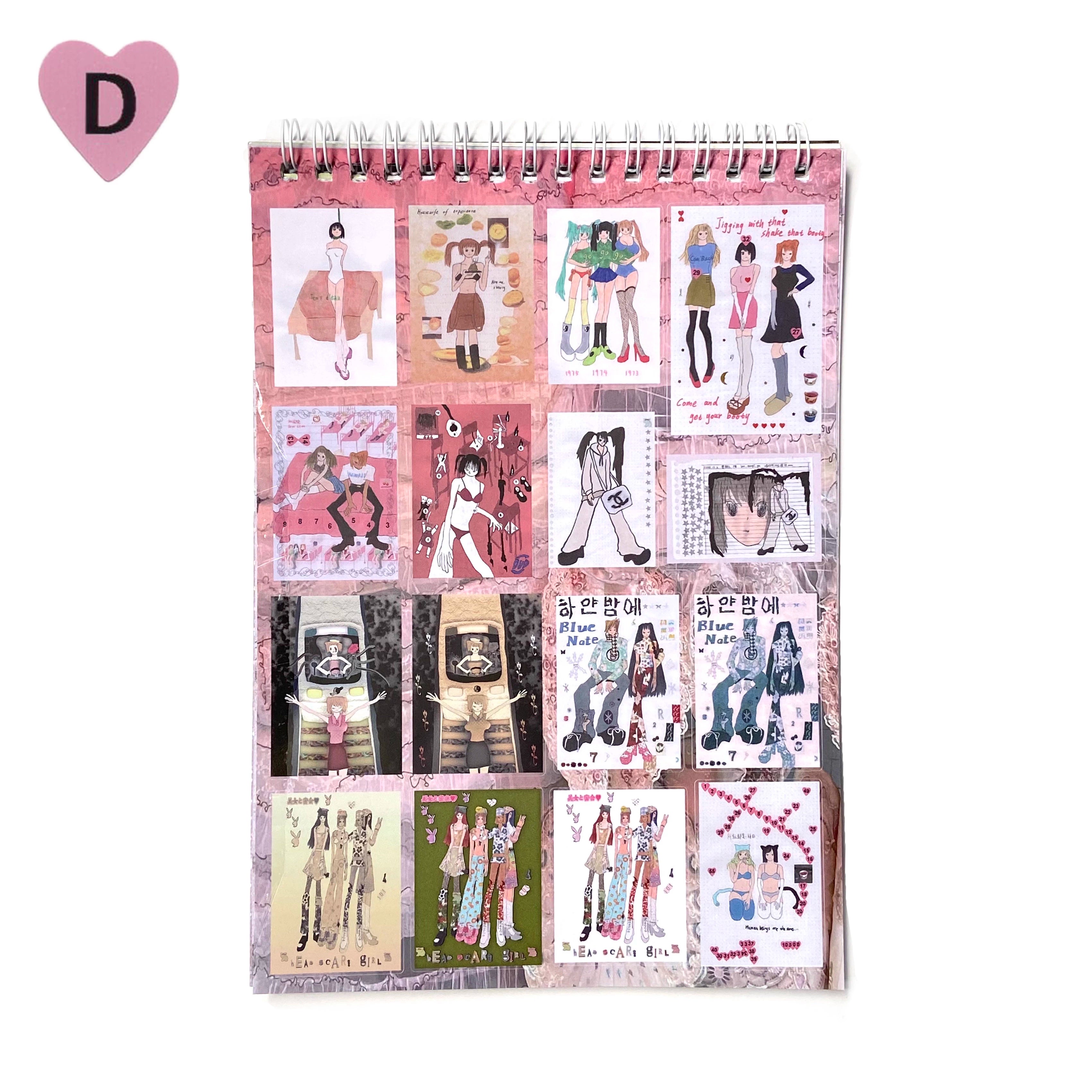 Niptong Street Romance Art Stickers