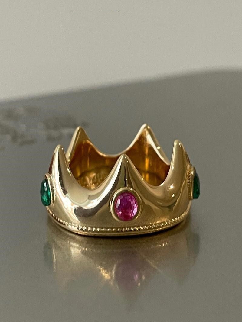 Golden Crown Ring