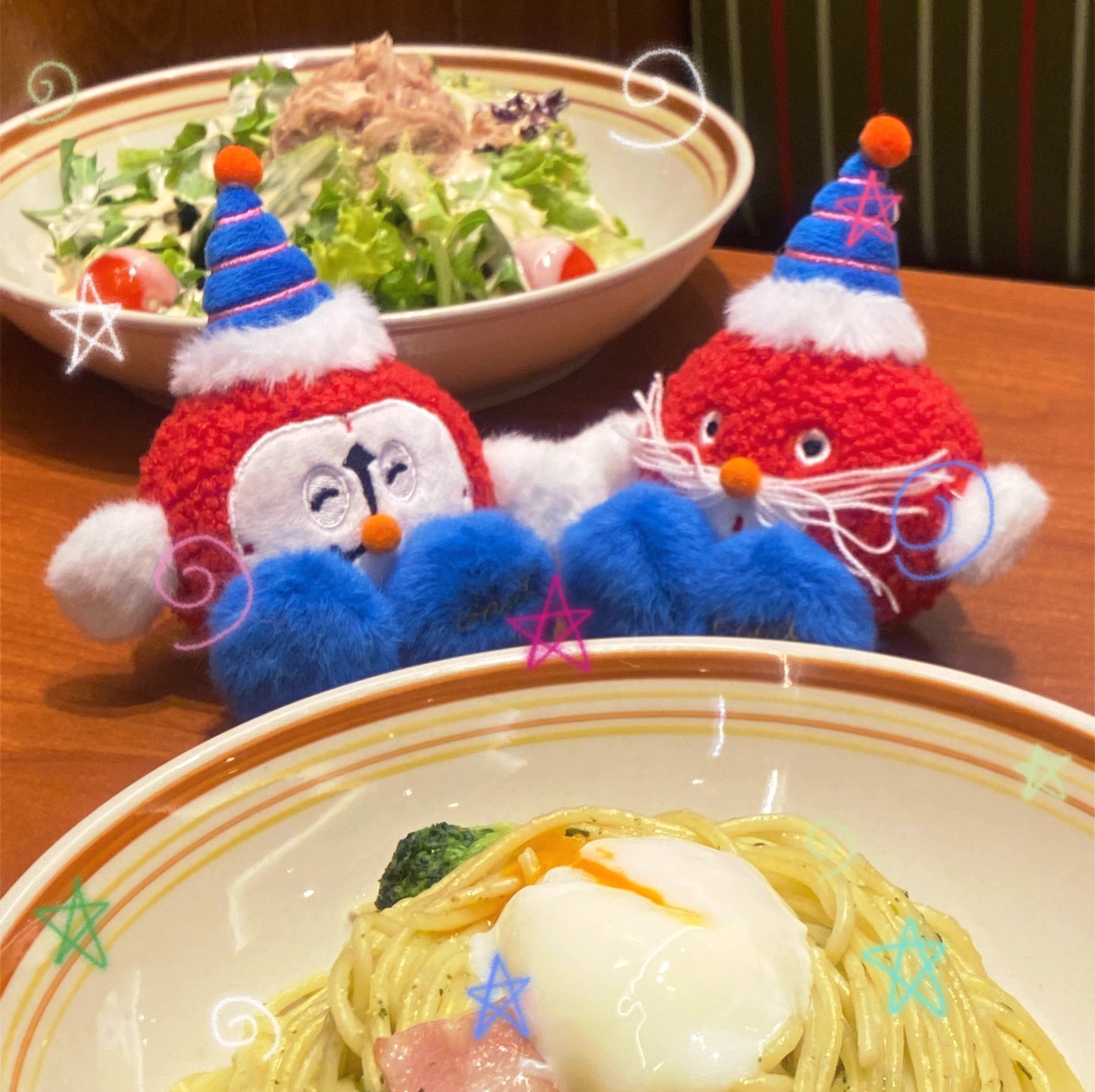 Human & Salted Jam Apple Hero Plush Charms