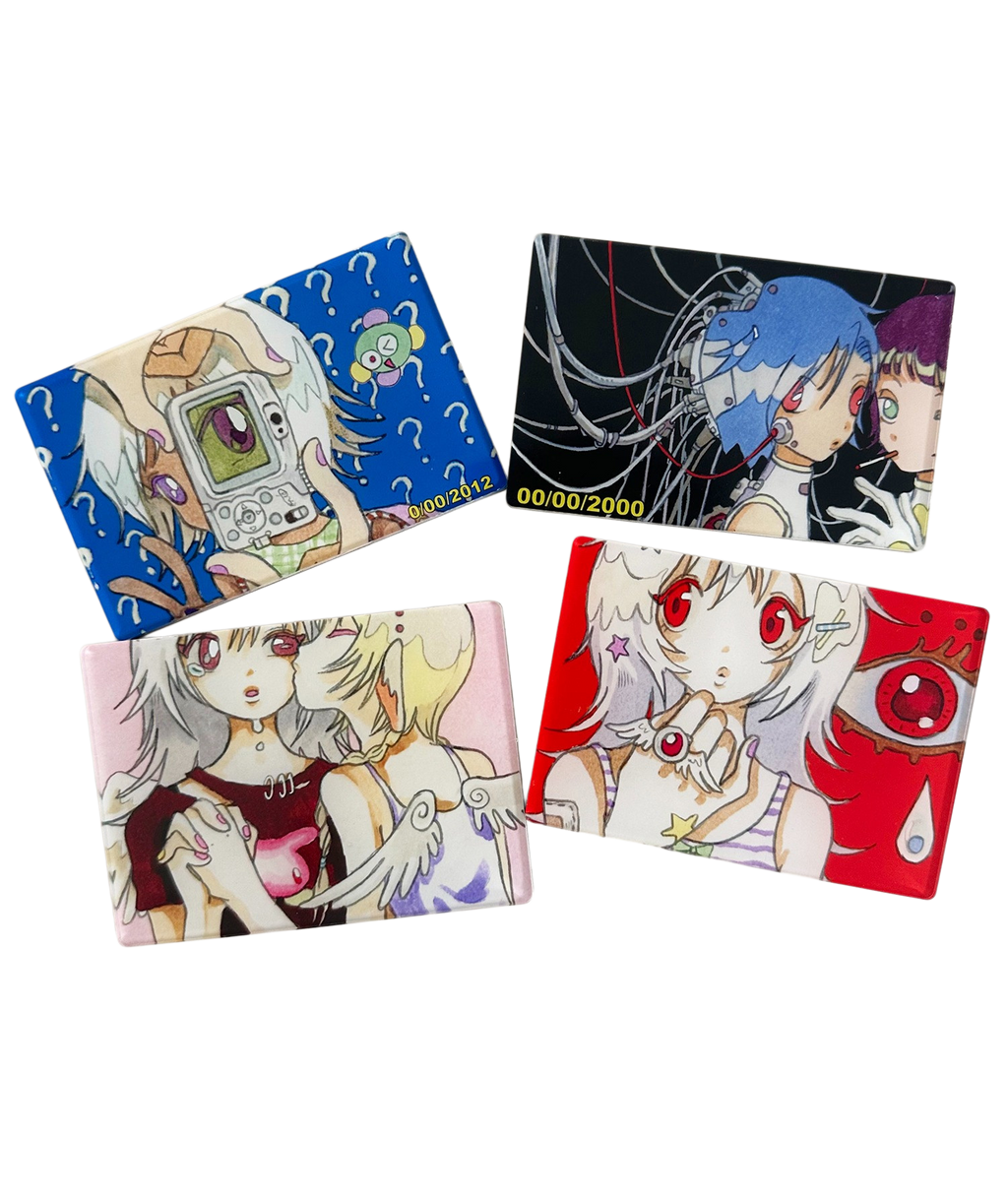 Rukawaz x Oliwa Angle Kiss Fridge Magnet