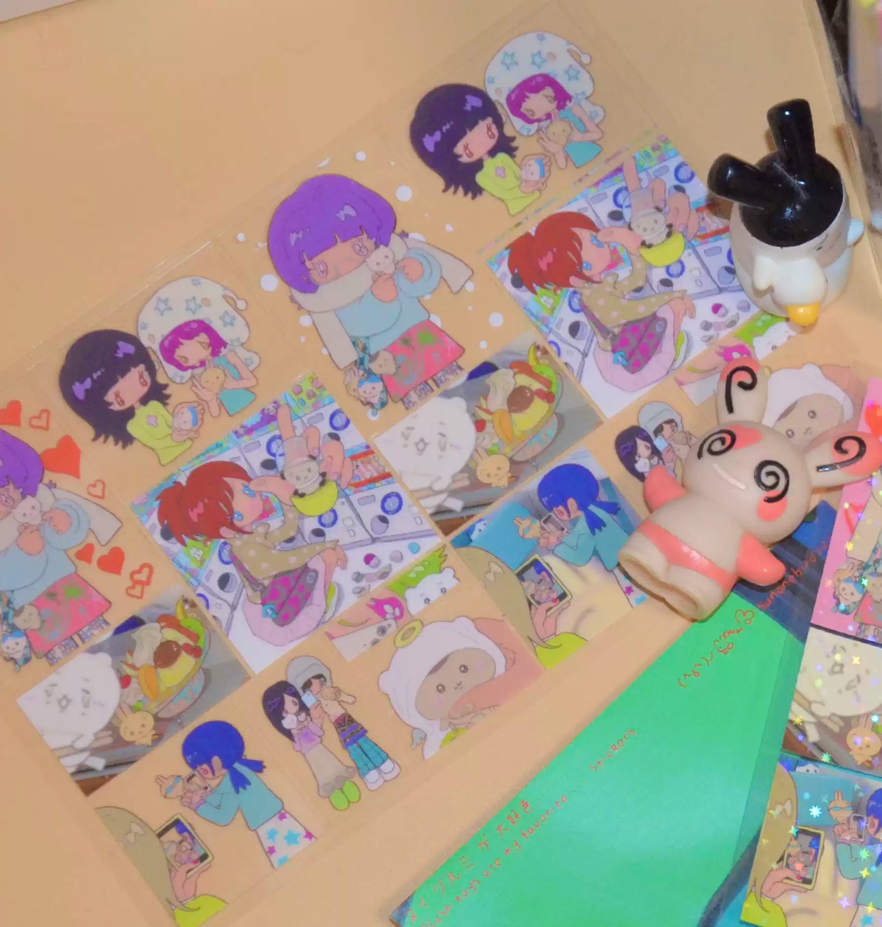 Sunonebird Plush toys are my favorite Stickers