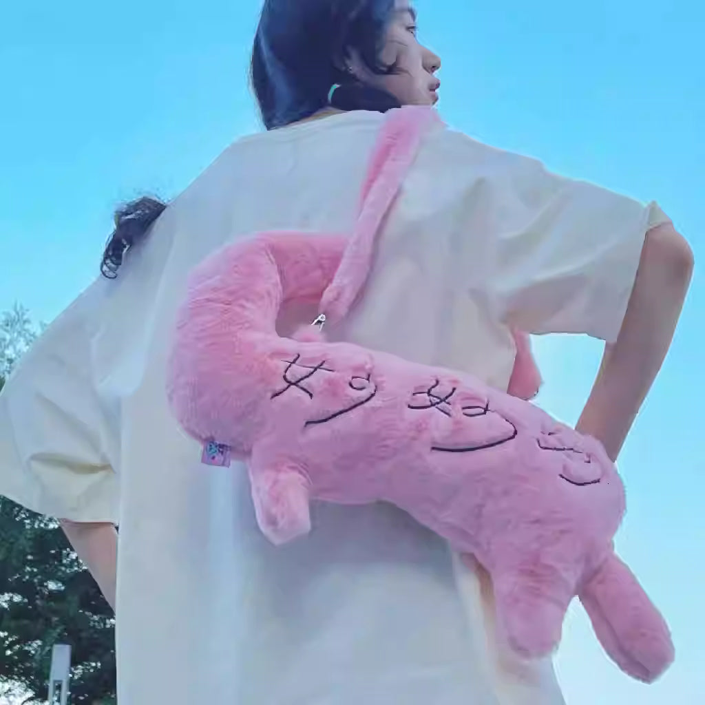 Manster species M.M.M. Kitty Plush Bag