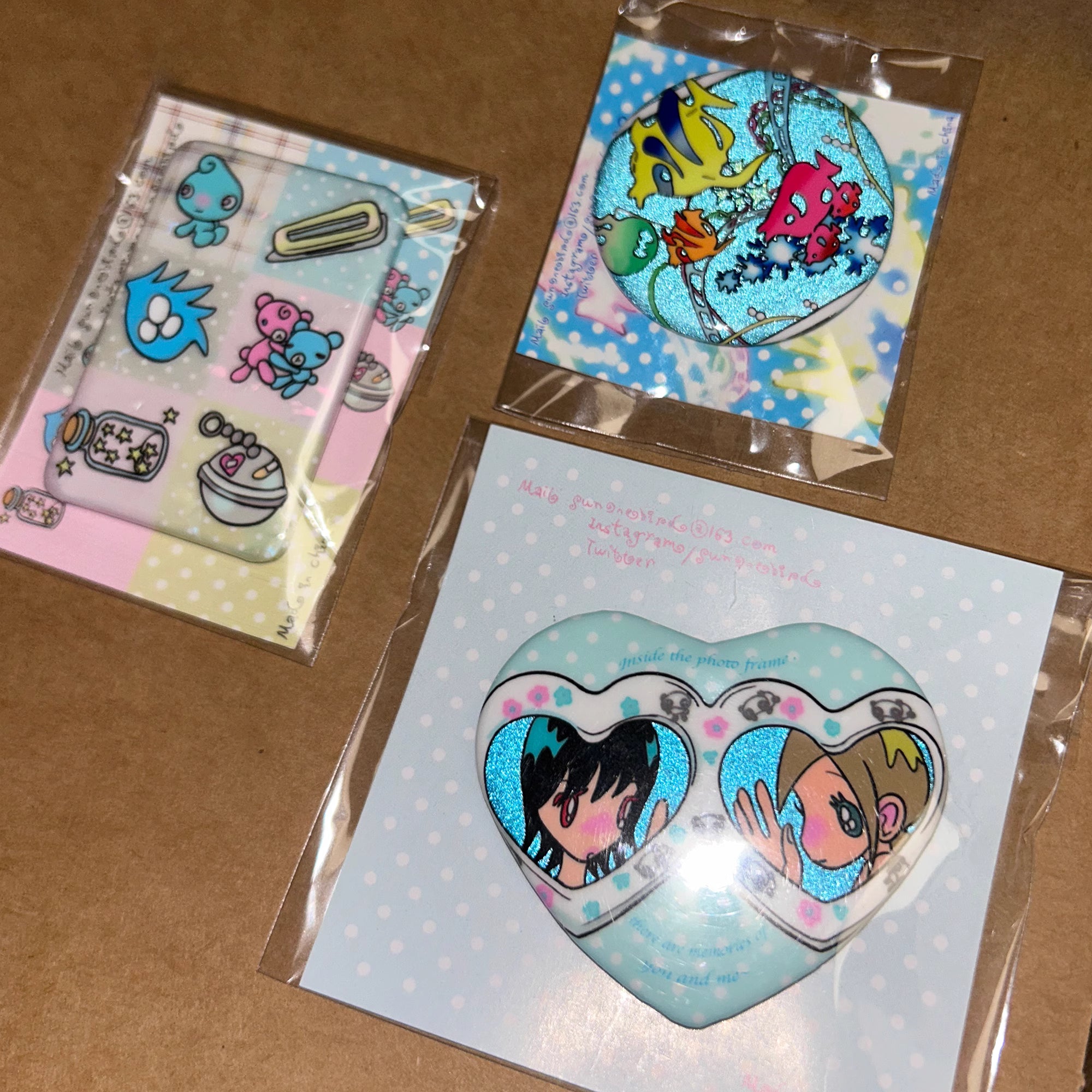 Sunonebird Little Tings Badge