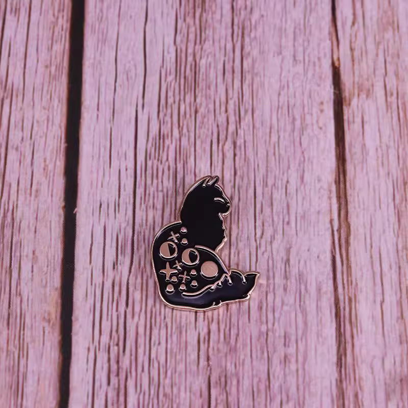 Celestial Cat Pin
