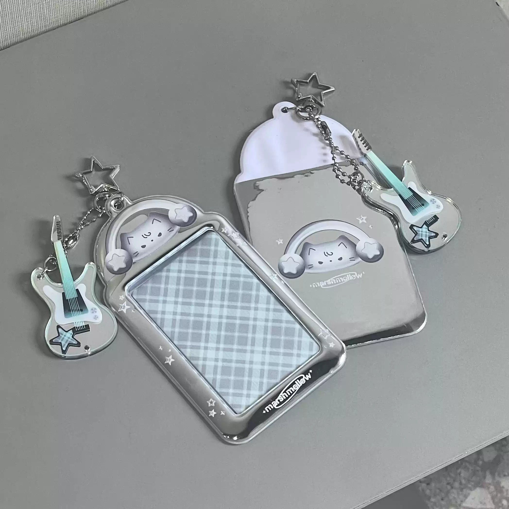 Dreamy Guitar Kitty Card Holder