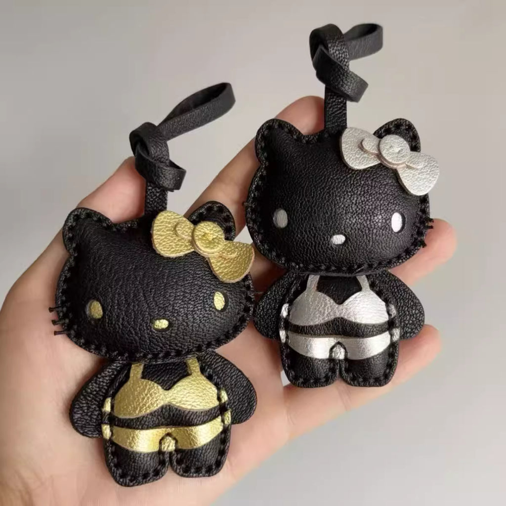 Midnight HelloKitty Charm