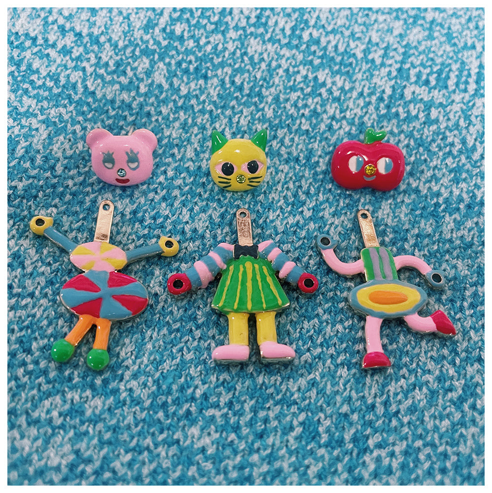 tntntutu Pop Toy Mini Friends Earrings