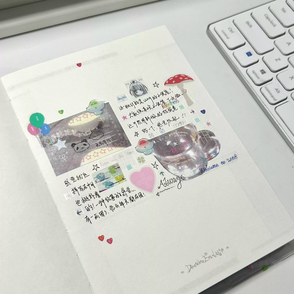 Nemony Dreamcore Collage Mini Memo Pad