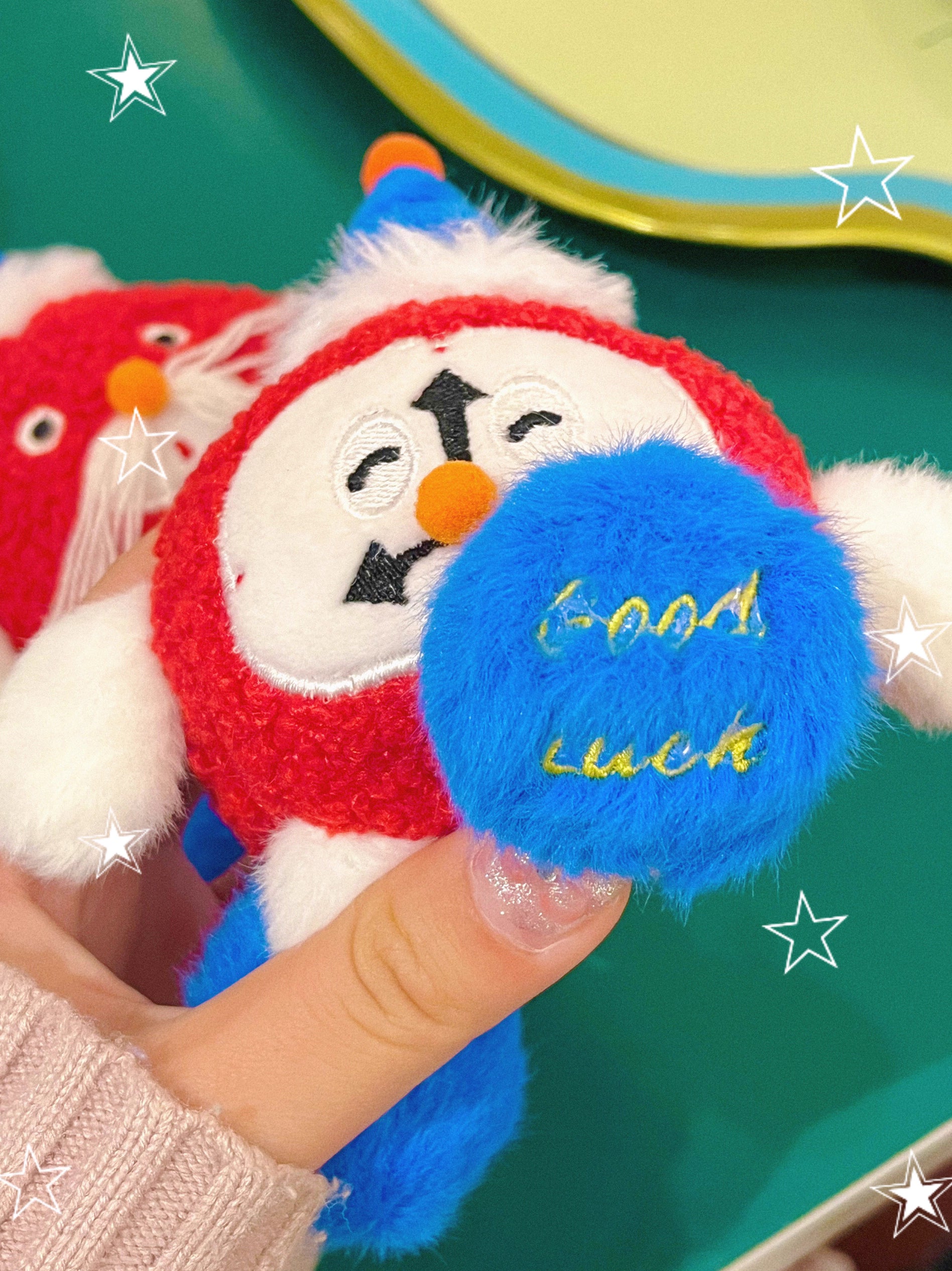 Human & Salted Jam Apple Hero Plush Charms