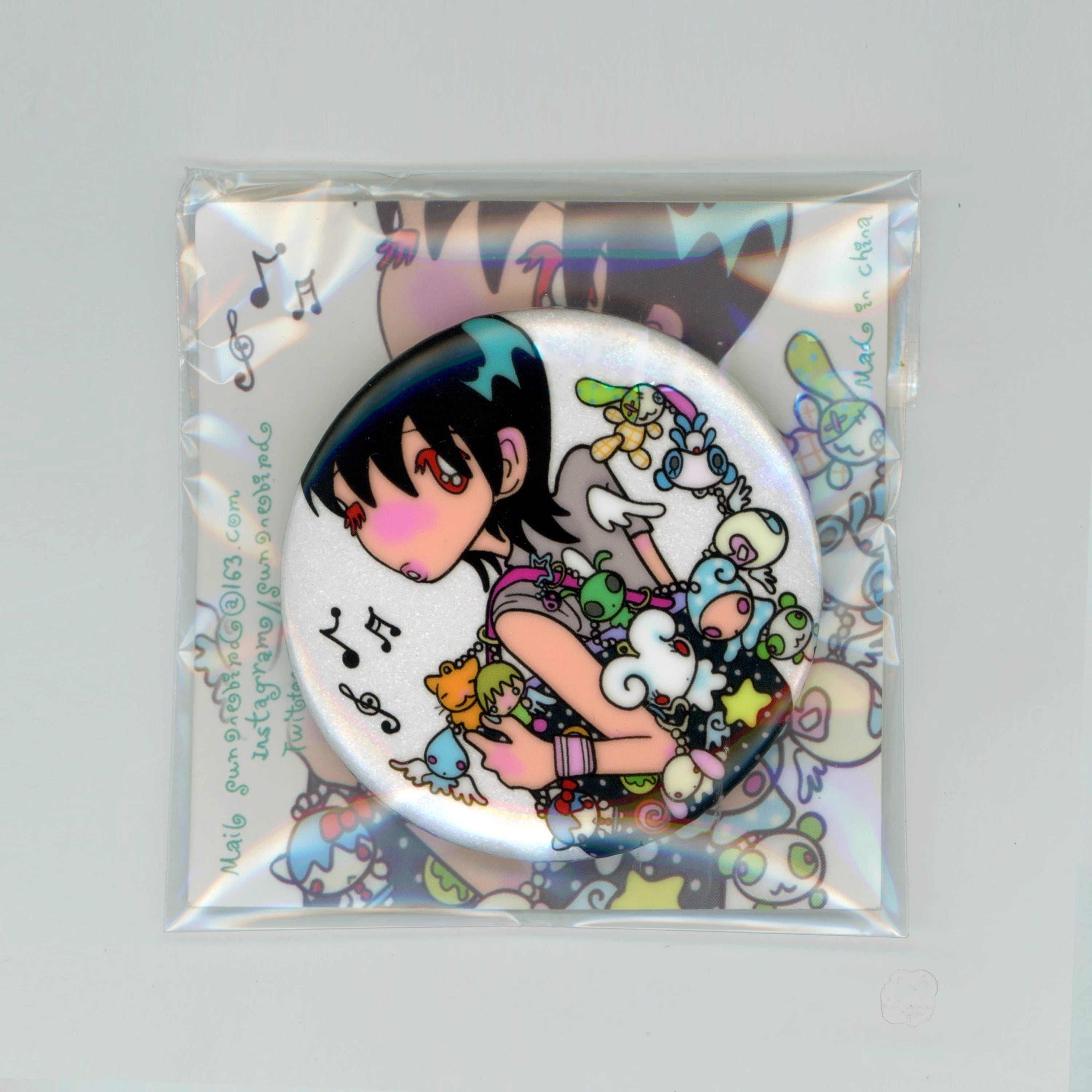 Sunonebird Little Tings Badge