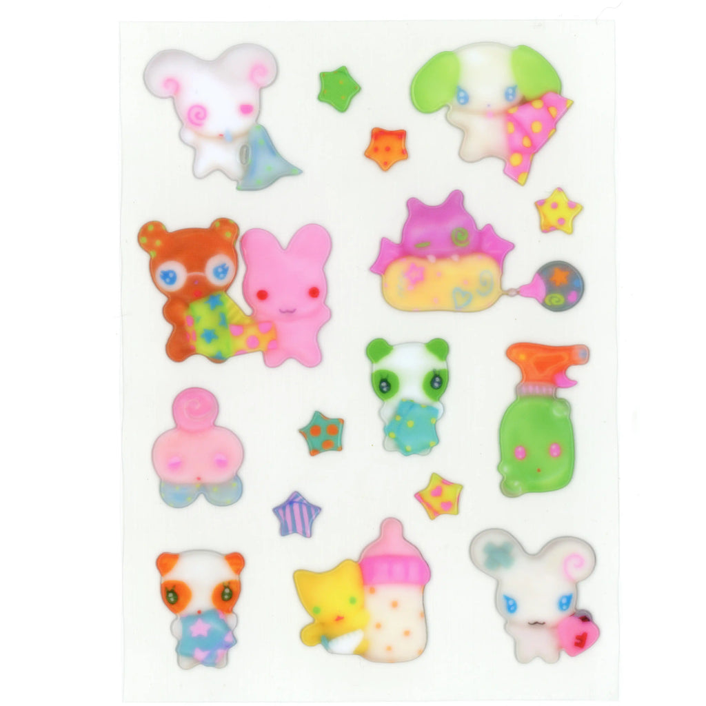 Sunonebird Origami Star Stickers
